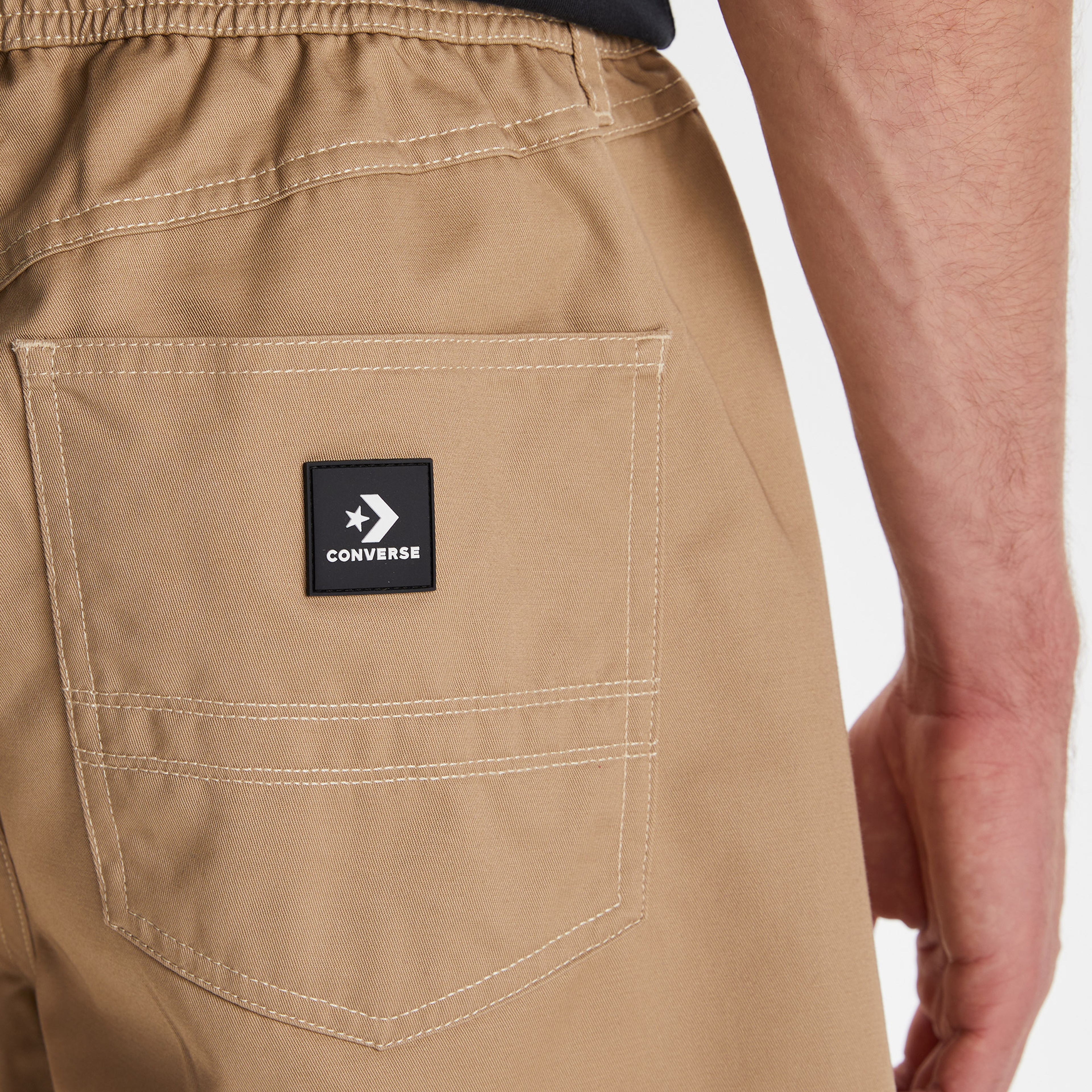 Converse 5 Pocket Baggy Erkek Haki Şort