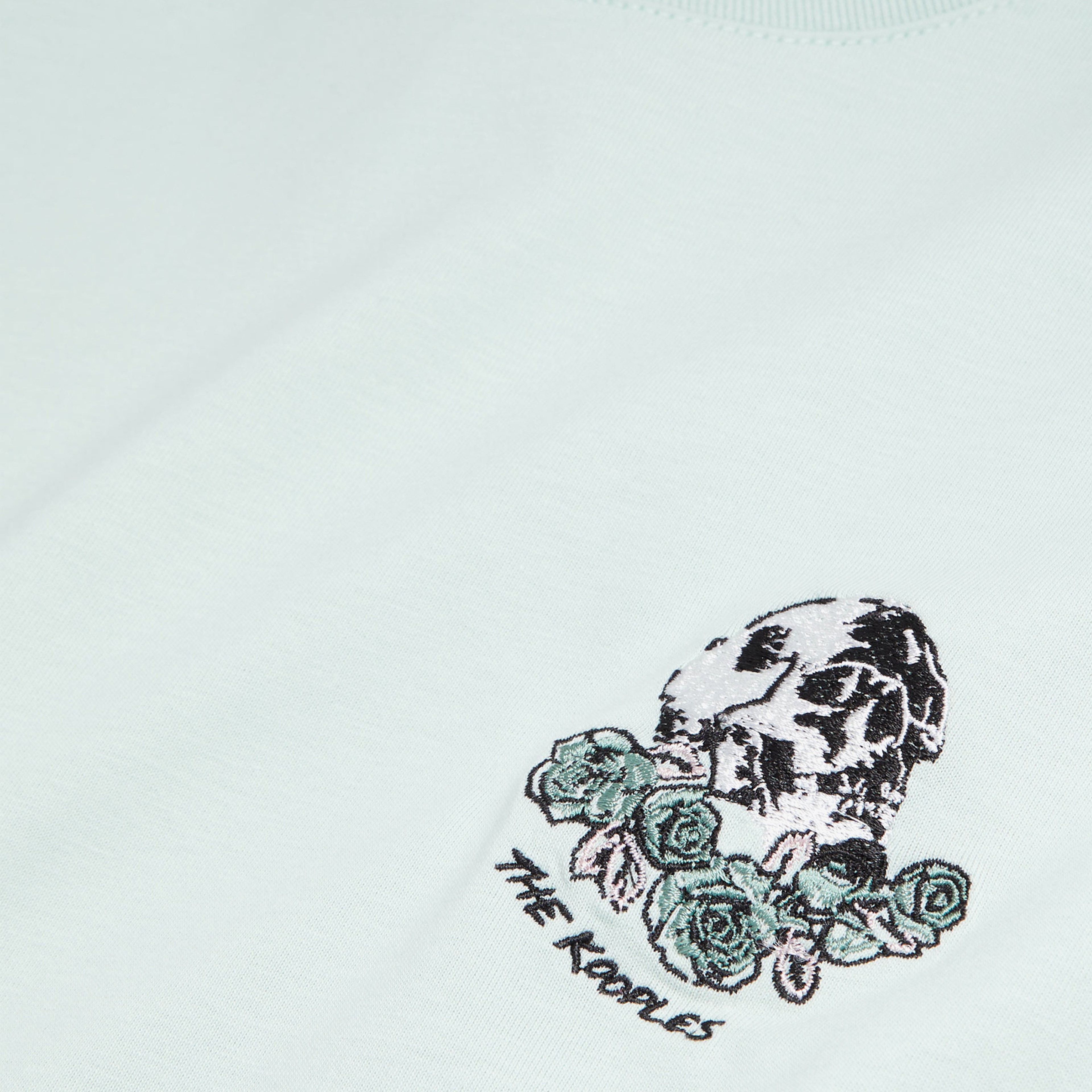 ERKEK BİSİKLET YAKA İŞLEMELİ AÇIK YEŞİL T-SHIRT