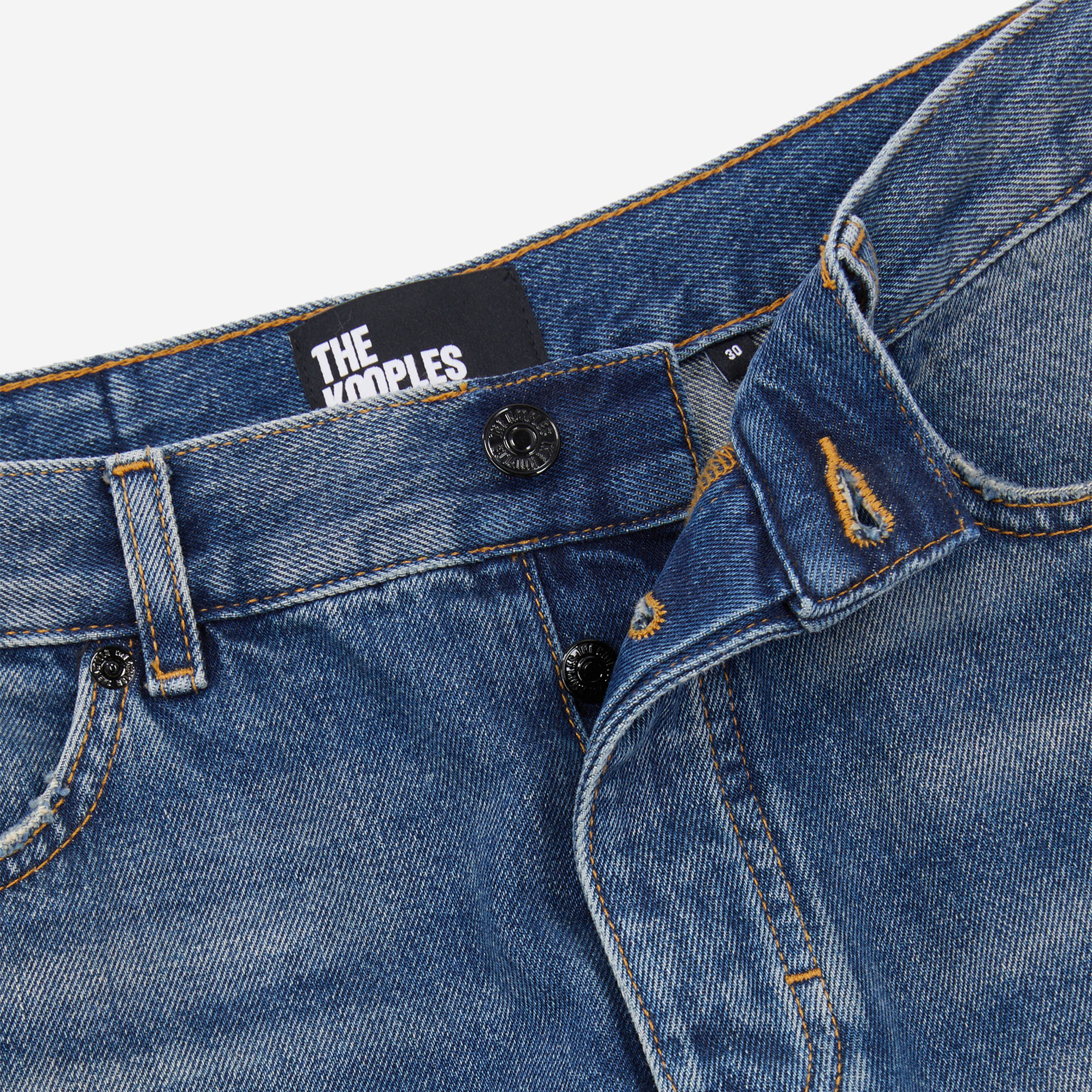 ERKEK STRAIGHT FIT MAVİ PANTOLON