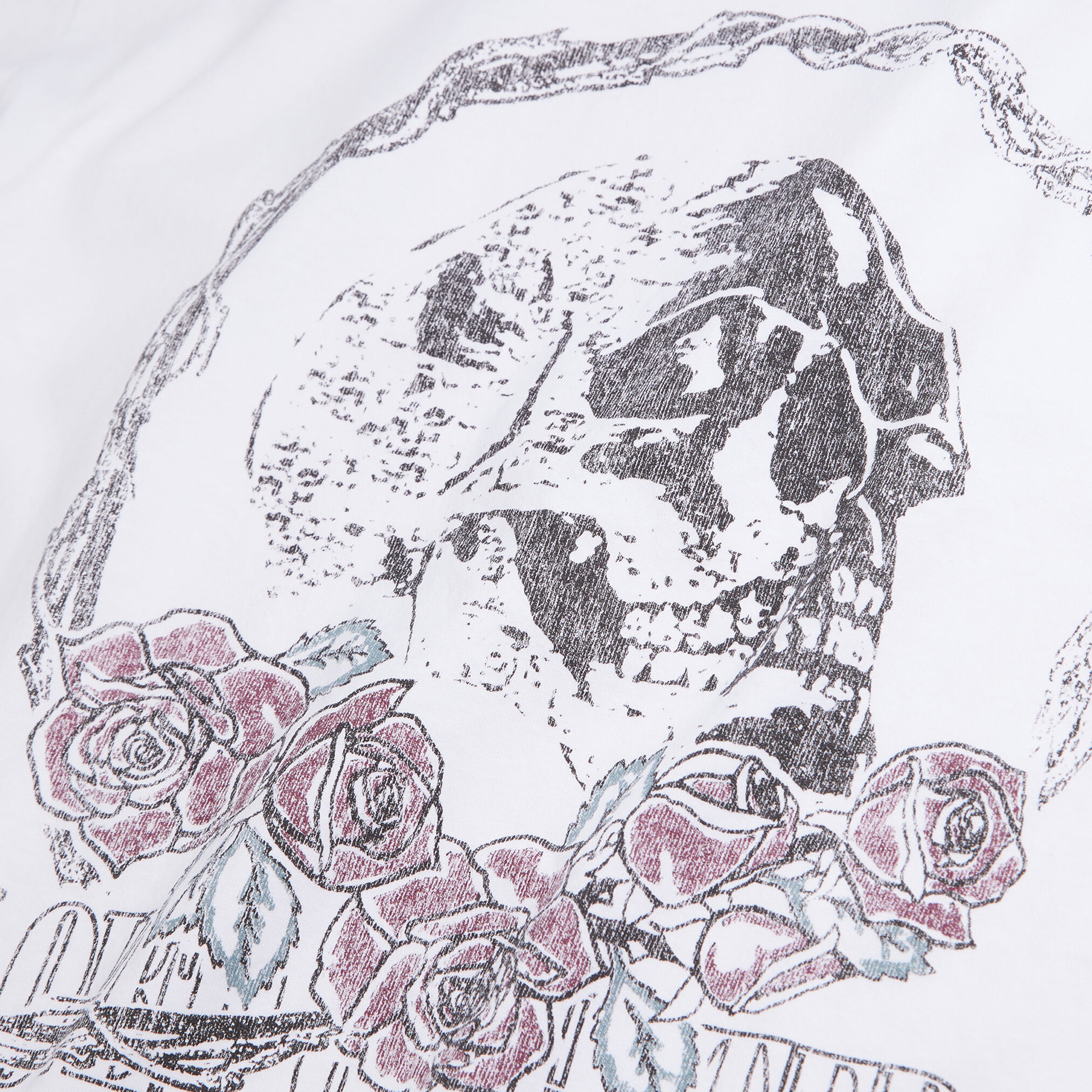 KADIN BİSİKLET YAKA BASKILI BEYAZ T-SHIRT