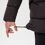 Erkek Kapüşonlu Kapitone Siyah Mont