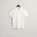 GANT Erkek Beyaz Regular Fit Polo