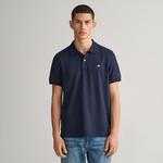 GANT Erkek Lacivert Regular Fit Polo