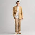 GANT Erkek Beyaz Regular Fit Düğmeli Yaka Poplin Gömlek