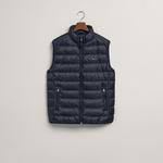 GANT Erkek Lacivert Regular Fit Dik Yaka Kapitone Yelek