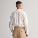 GANT Erkek Beyaz Regular Fit Düğmeli Yaka Oxford Gömlek