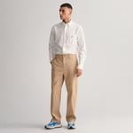 GANT Erkek Beyaz Regular Fit Düğmeli Yaka Oxford Gömlek