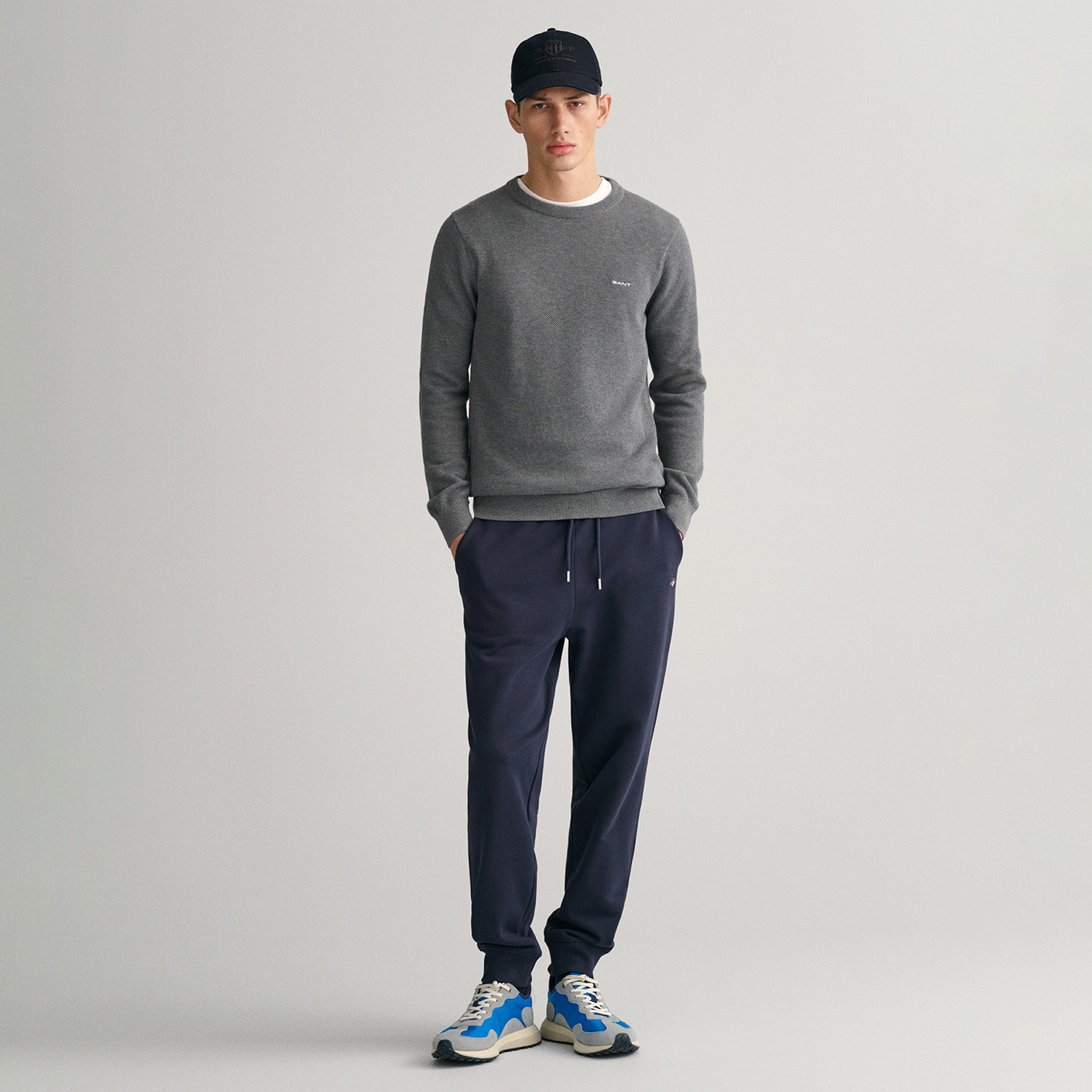 Gant Erkek Lacivert Regular Fit Eşofman Altı