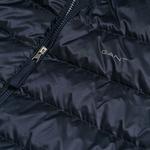 GANT Erkek Lacivert Dik Yaka Kapitone Mont