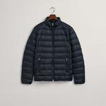 GANT Erkek Lacivert Dik Yaka Kapitone Mont