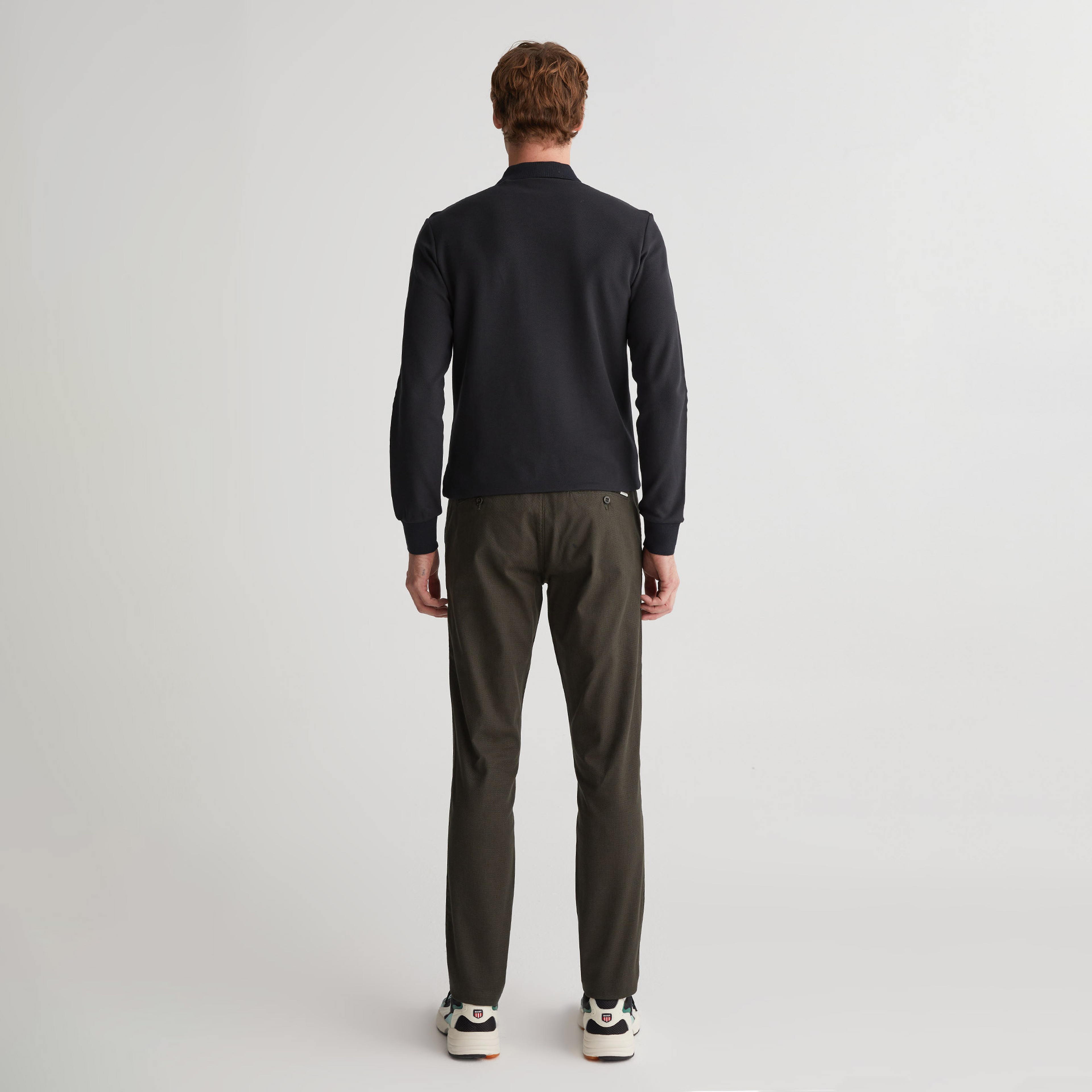 GANT Erkek Yeşil Regular Fit Pantolon
