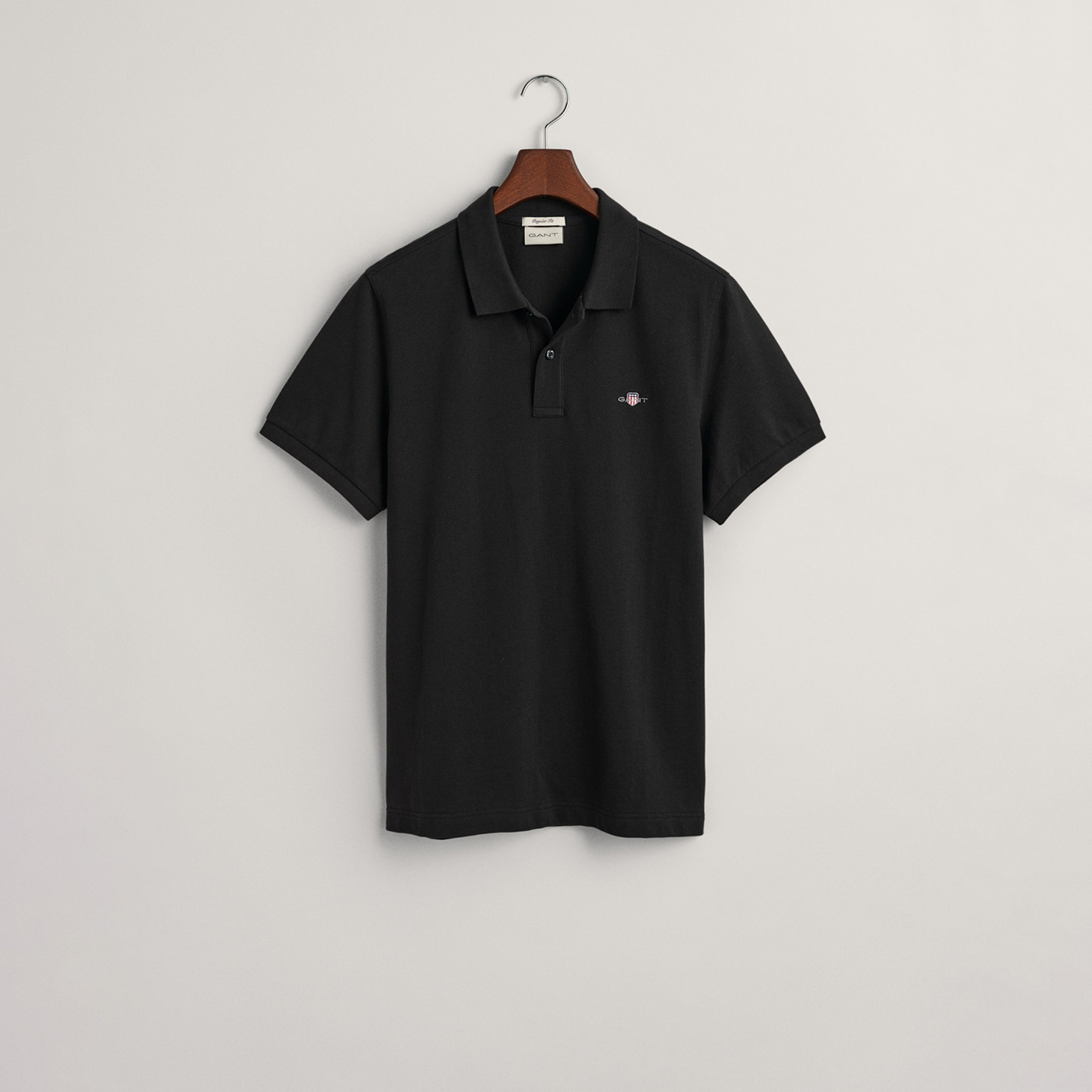 GANT Erkek Siyah Regular Fit Polo