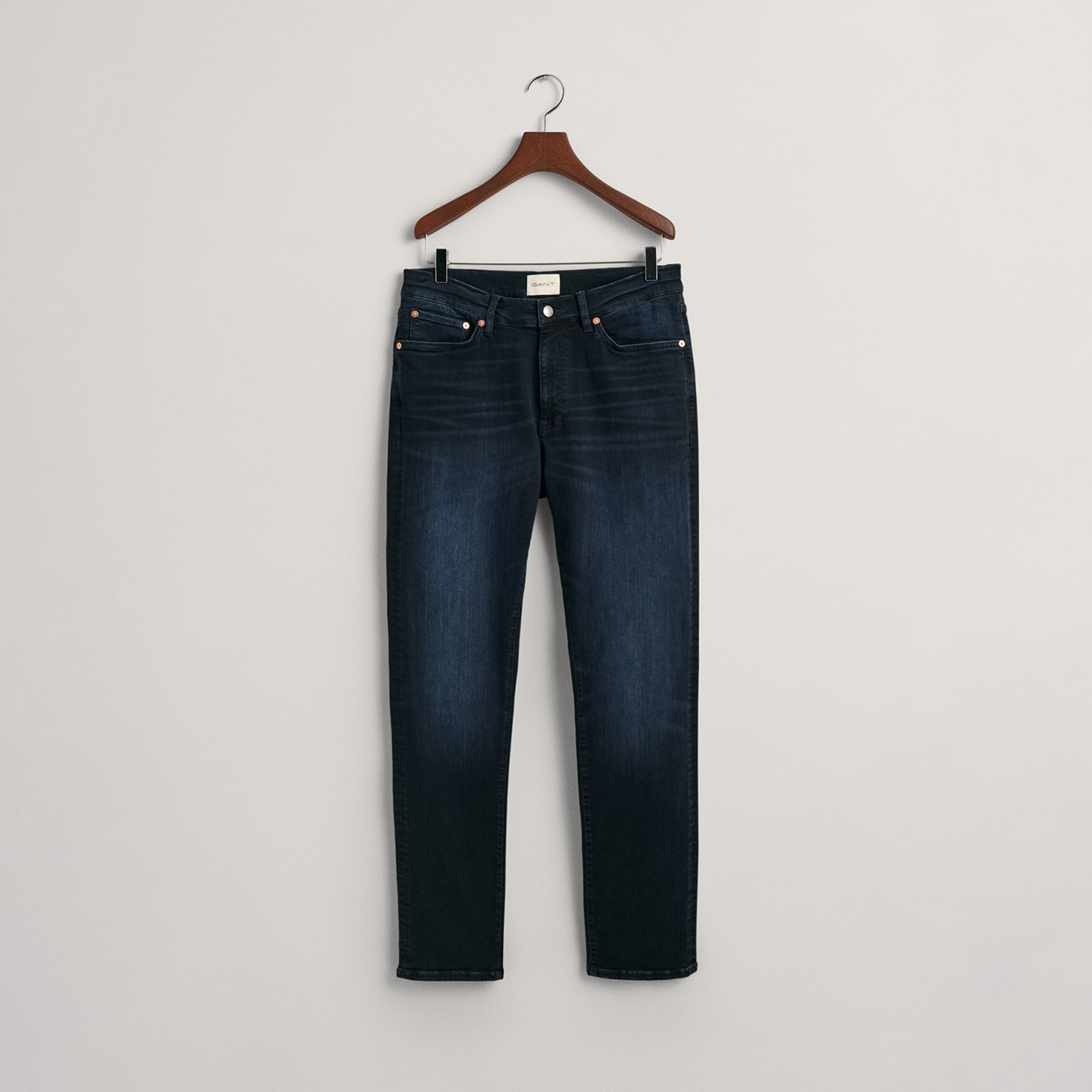 GANT Erkek Siyah Extra Slim Fit Jean