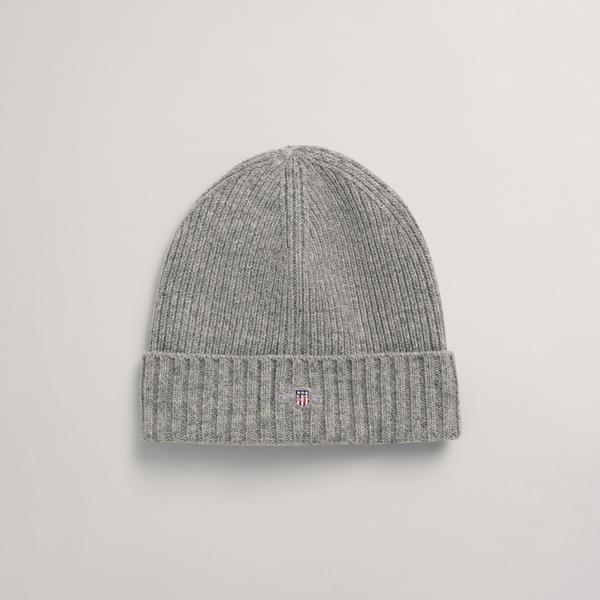 GANT Unisex Gri Yün Bere