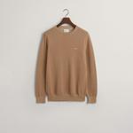 GANT Erkek Bej Regular Fit Bisiklet Yaka Kazak