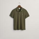 GANT Erkek Yeşil Regular Fit Polo
