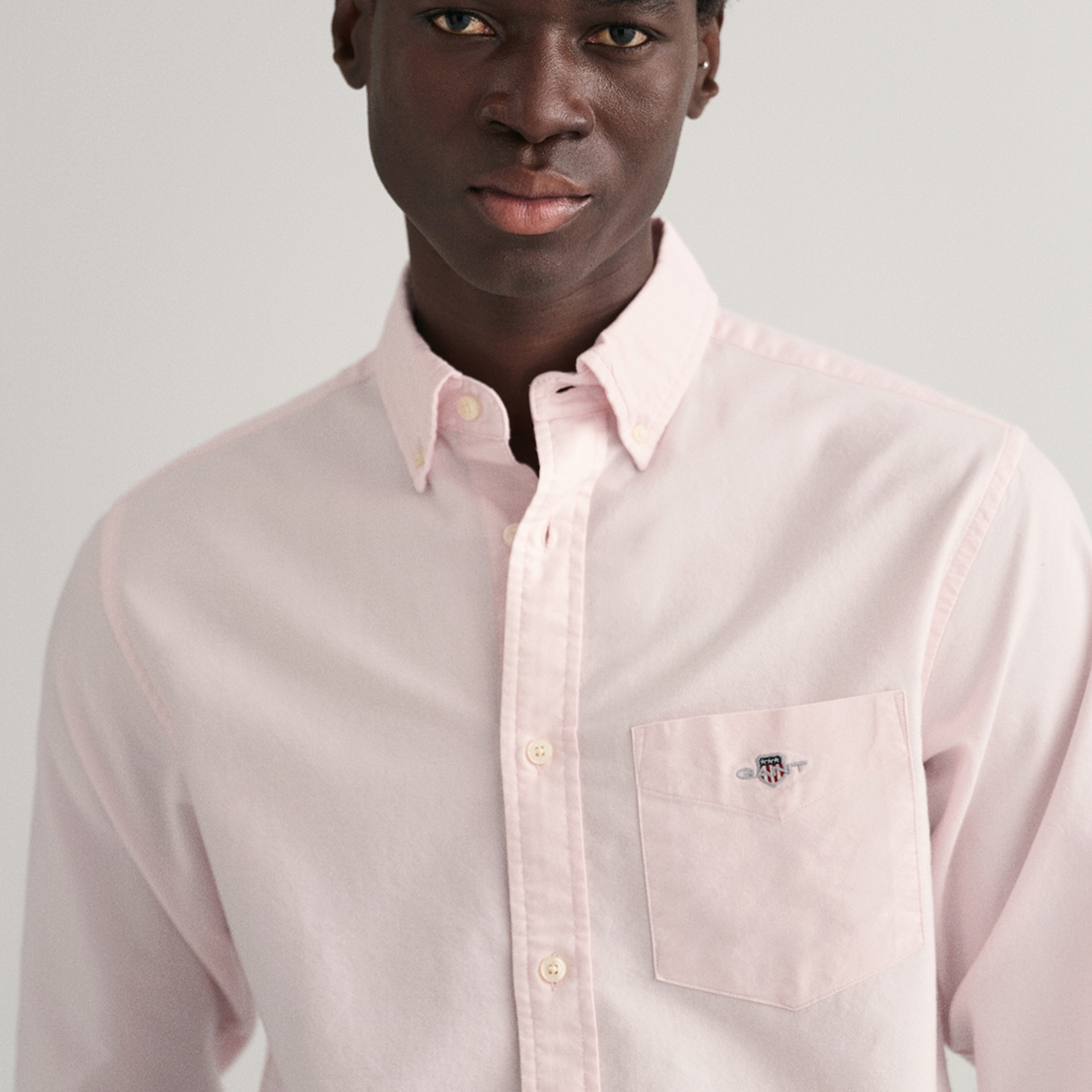 GANT Erkek Pembe Regular Fit Düğmeli Yaka Oxford Gömlek