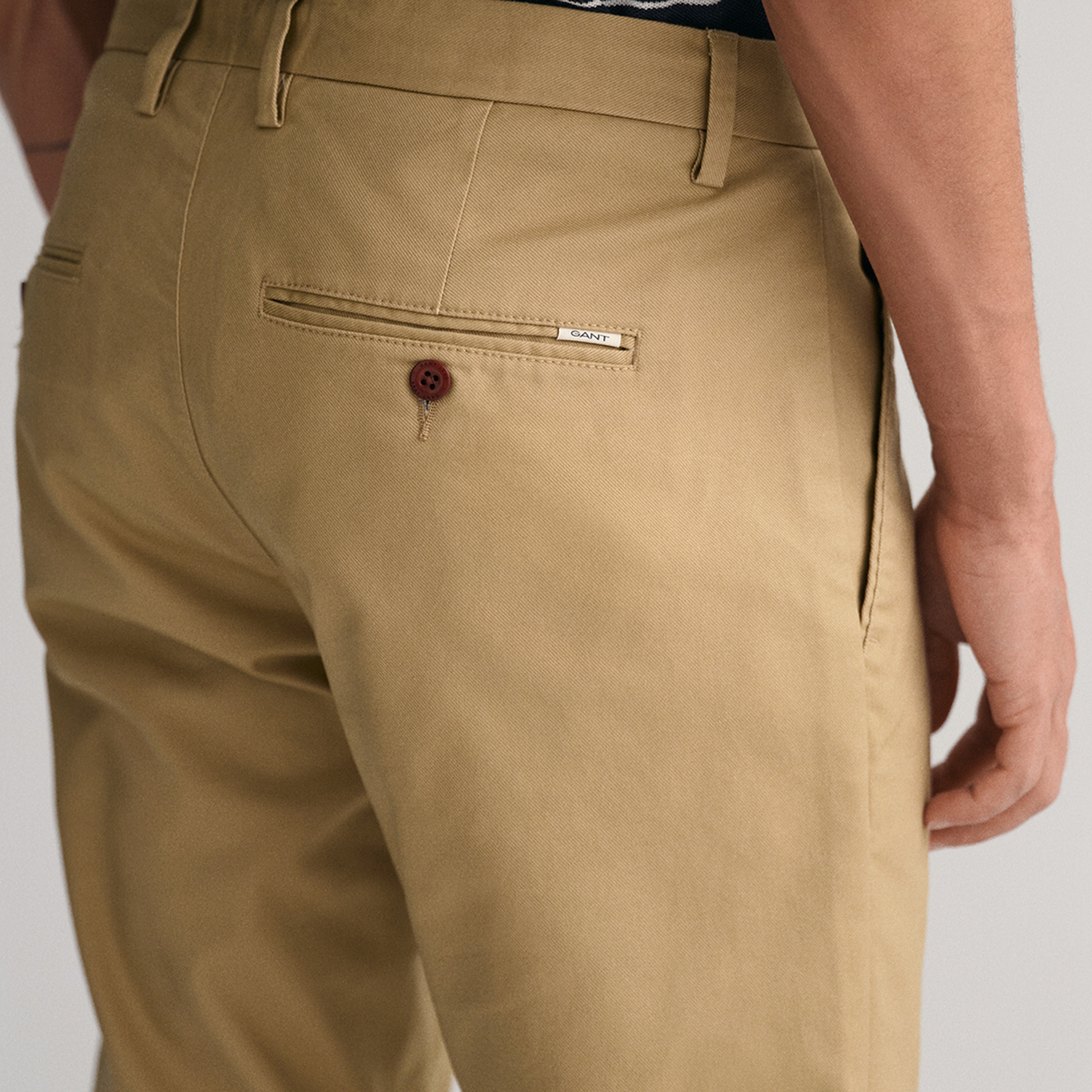 GANT Erkek Bej Slim Fit Chino Pantolon