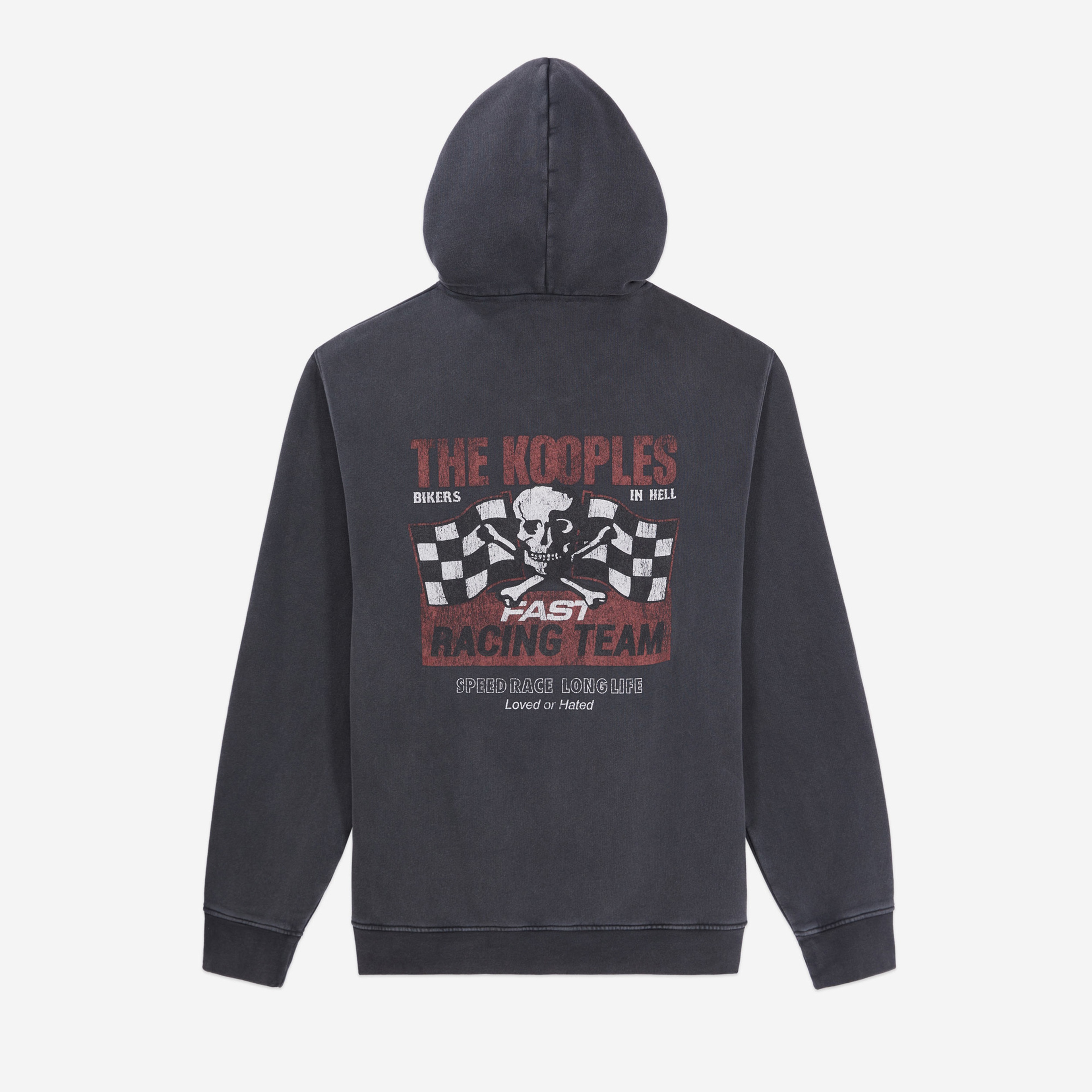 ERKEK KAPÜŞONLU SİYAH SWEATSHIRT