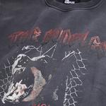 ERKEK BİSİKLET YAKA SİYAH SWEATSHIRT