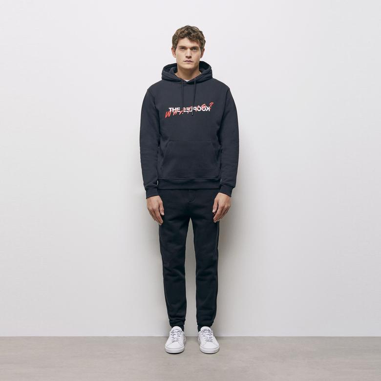 The Kooples Classic Erkek Siyah Sweatshirt