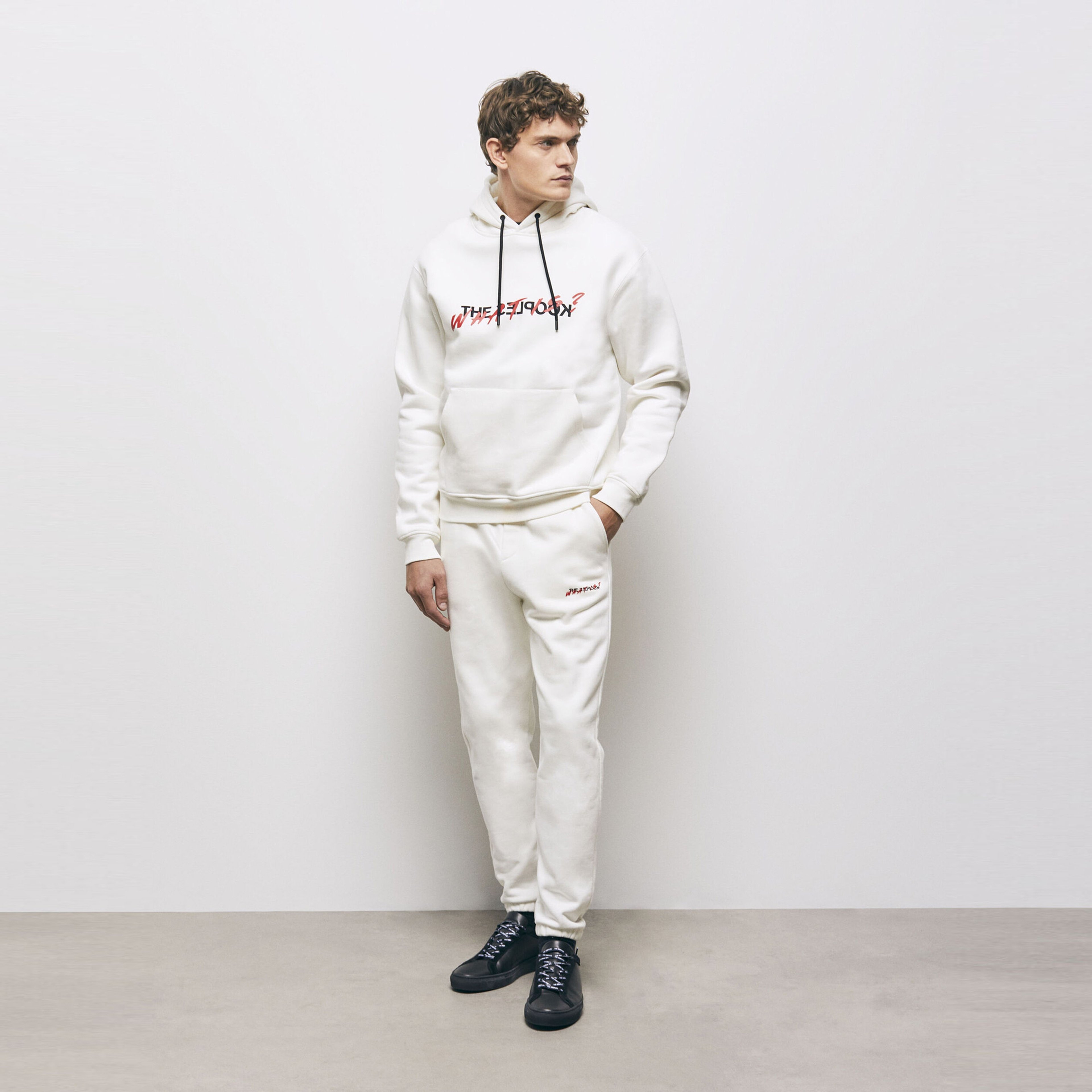 The Kooples Classic Erkek Siyah Sweatshirt