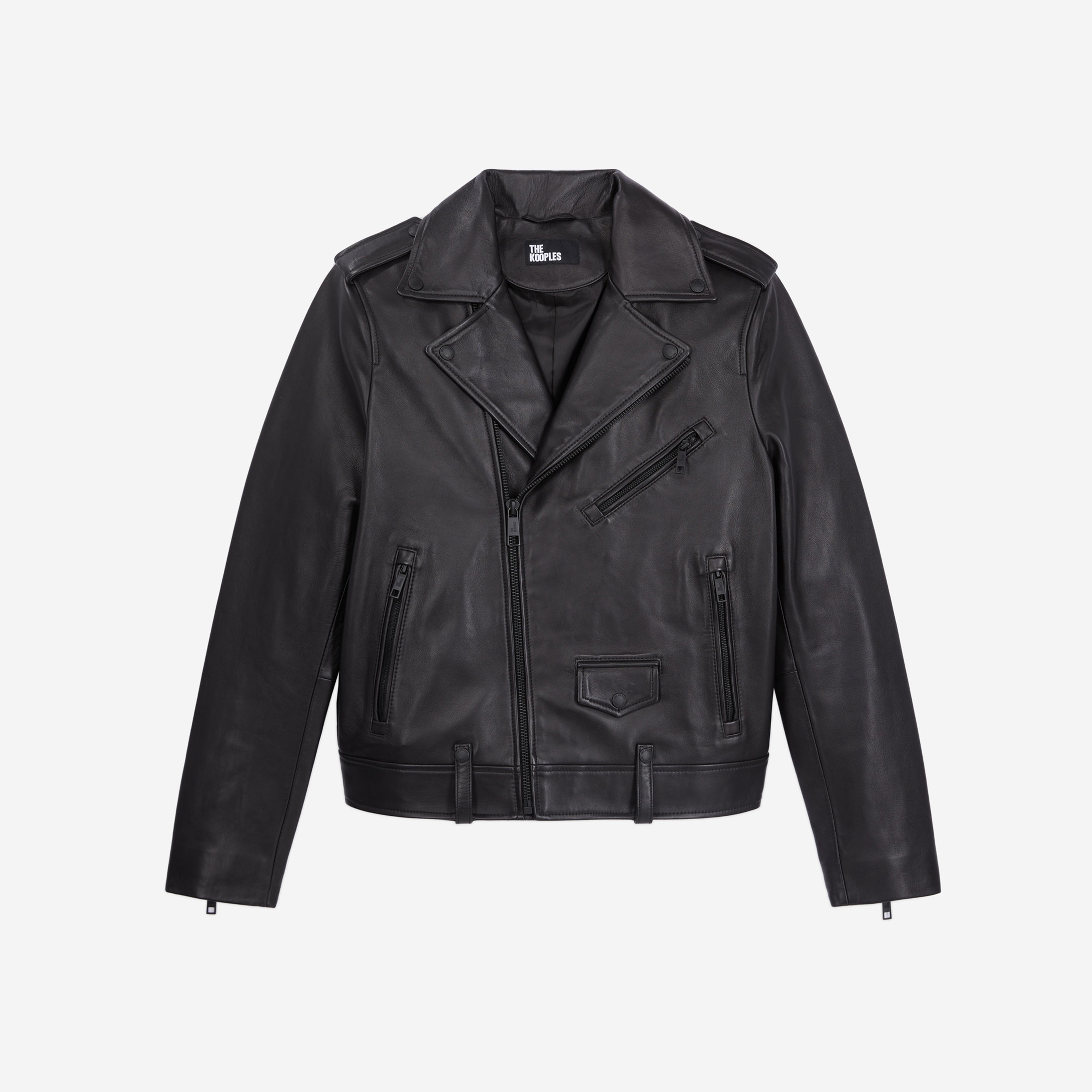 ERKEK SİYAH DERİ CEKET