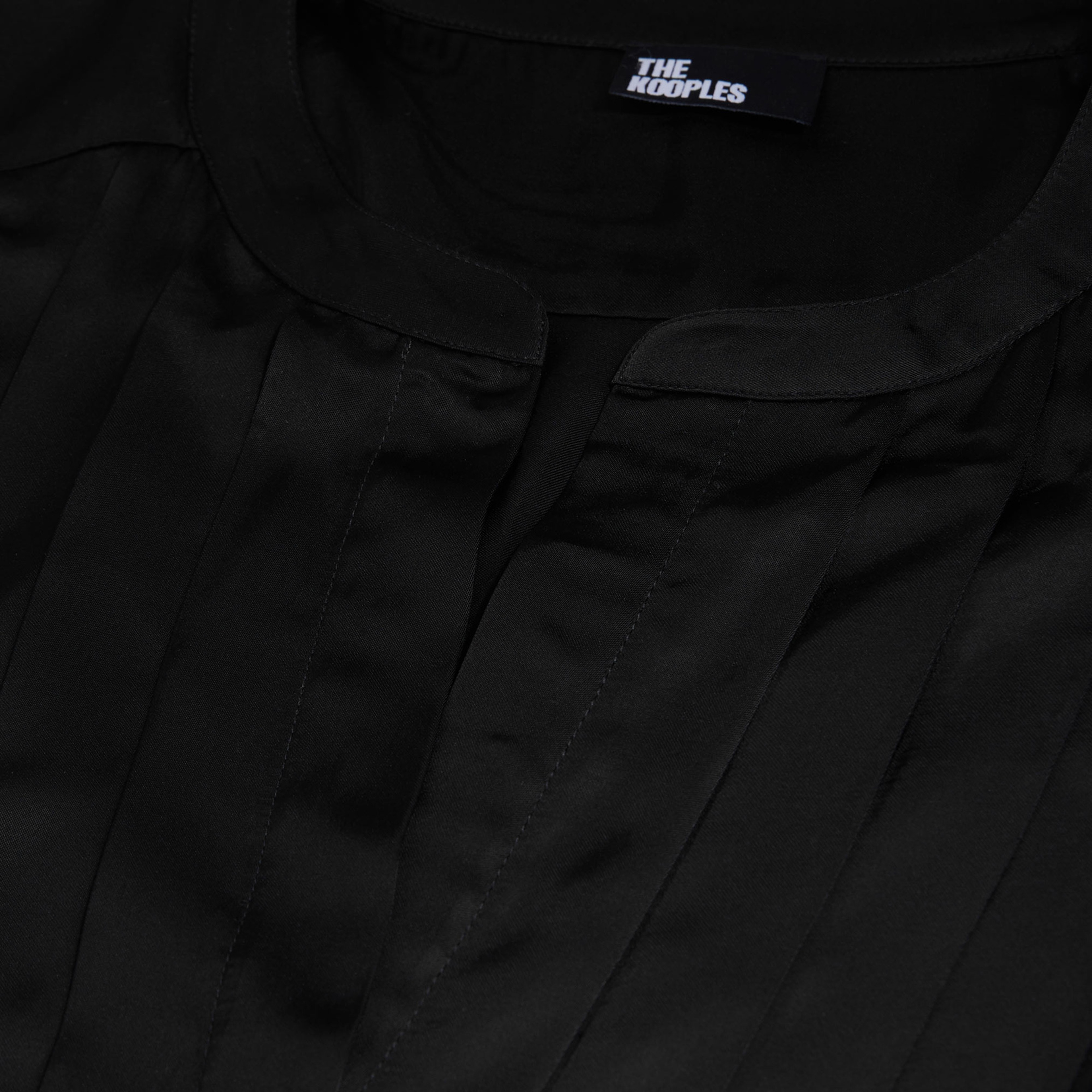 KADIN V YAKA TRUVAKAR KOL SİYAH ELBİSE