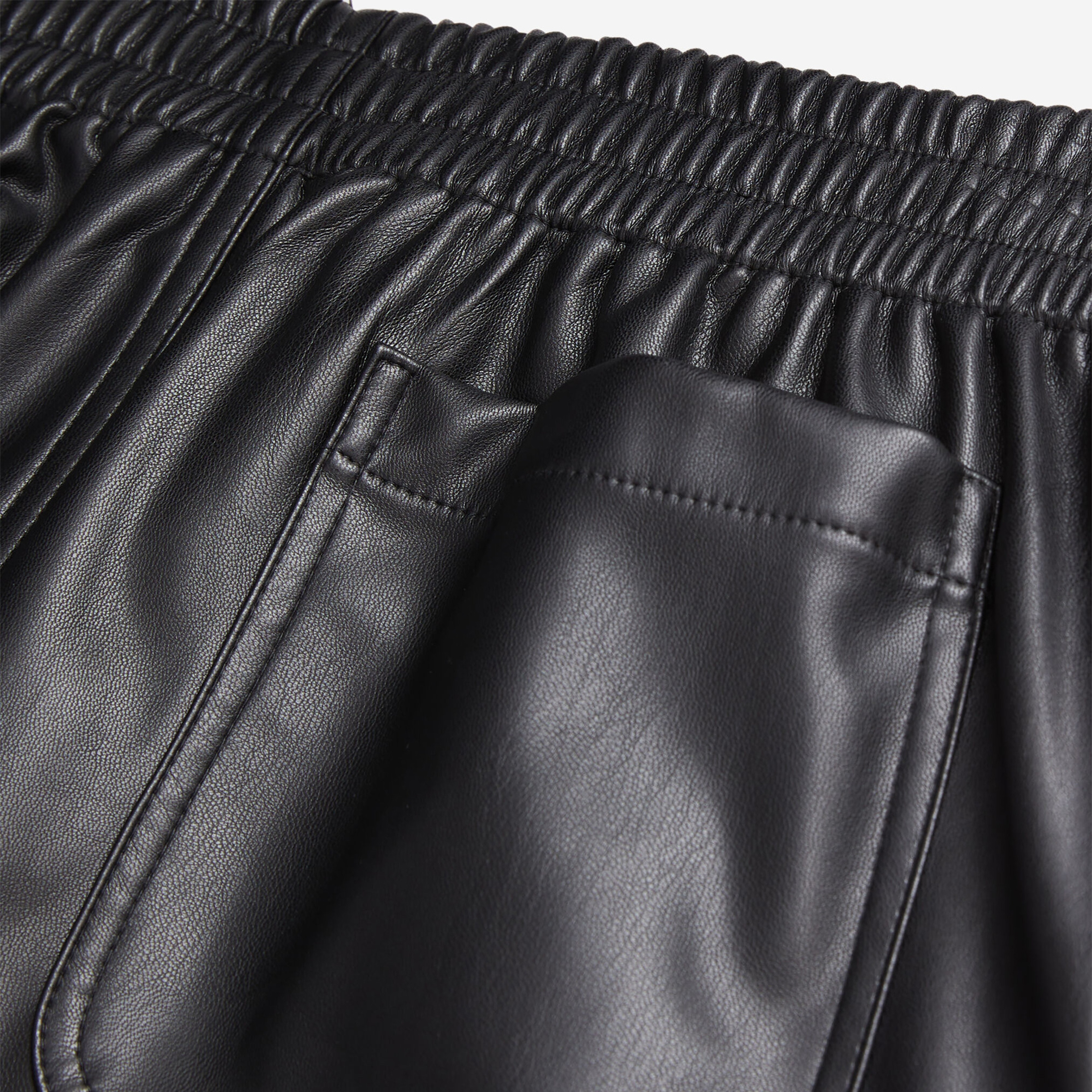 KADIN STRAIGHT FIT SİYAH PANTOLON