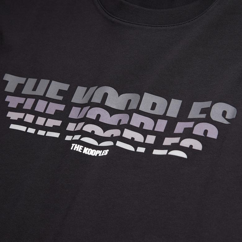 ERKEK BİSİKLET YAKA KISA KOLLU SİYAH T-SHIRT