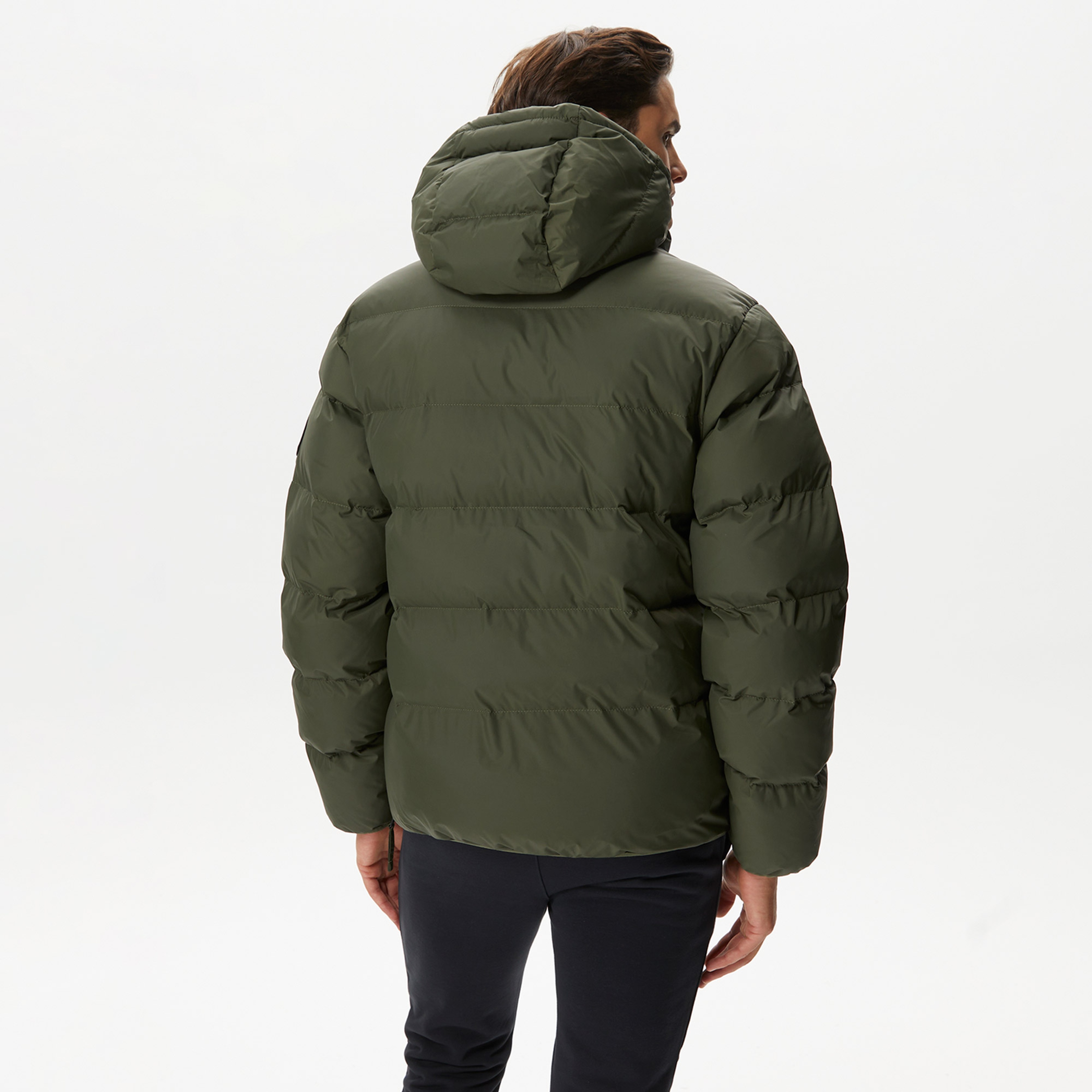 Napapijri Rainforest Op Wi Puf Erkek Yeşil Mont