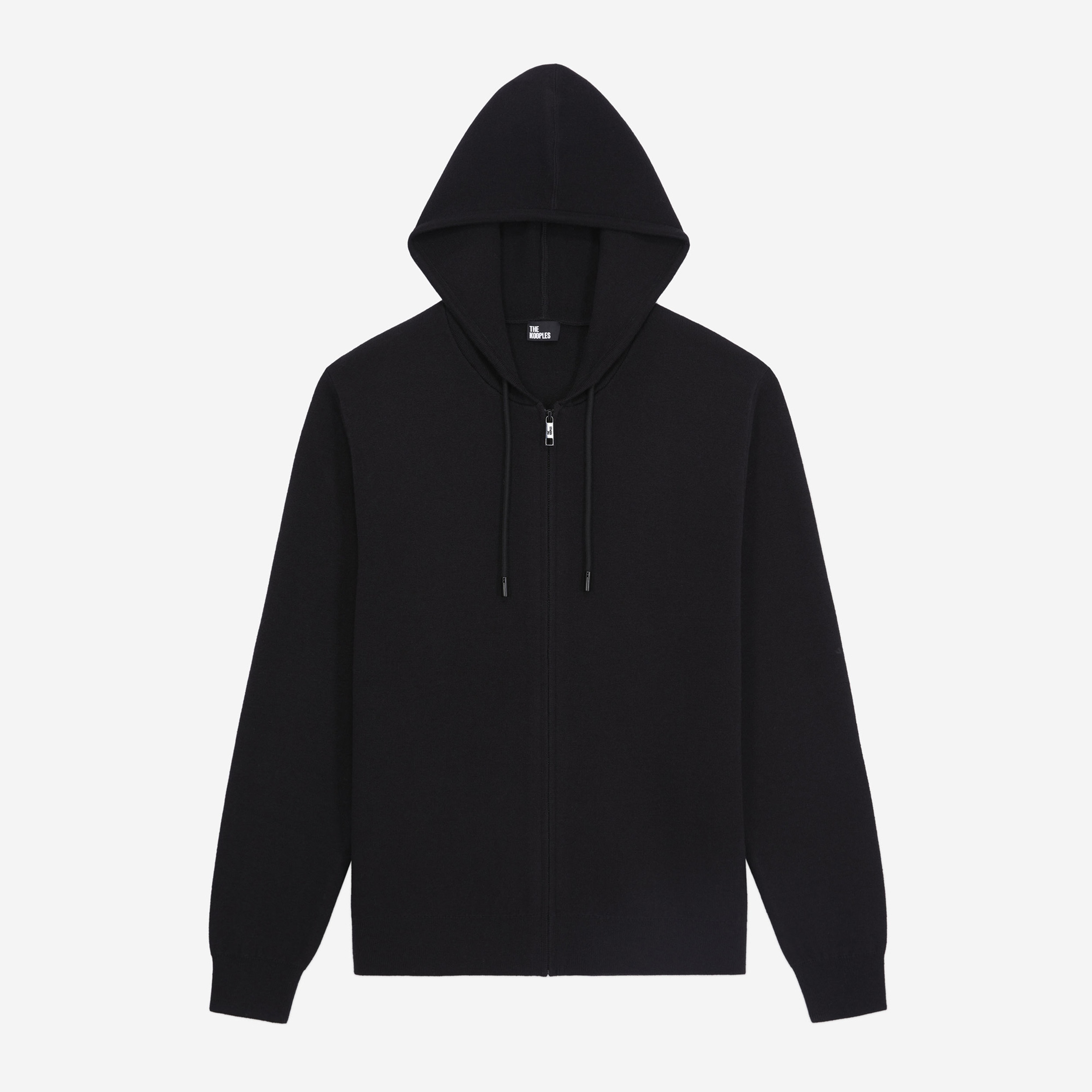 The Kooples Kapüşonlu Erkek Siyah Hırka