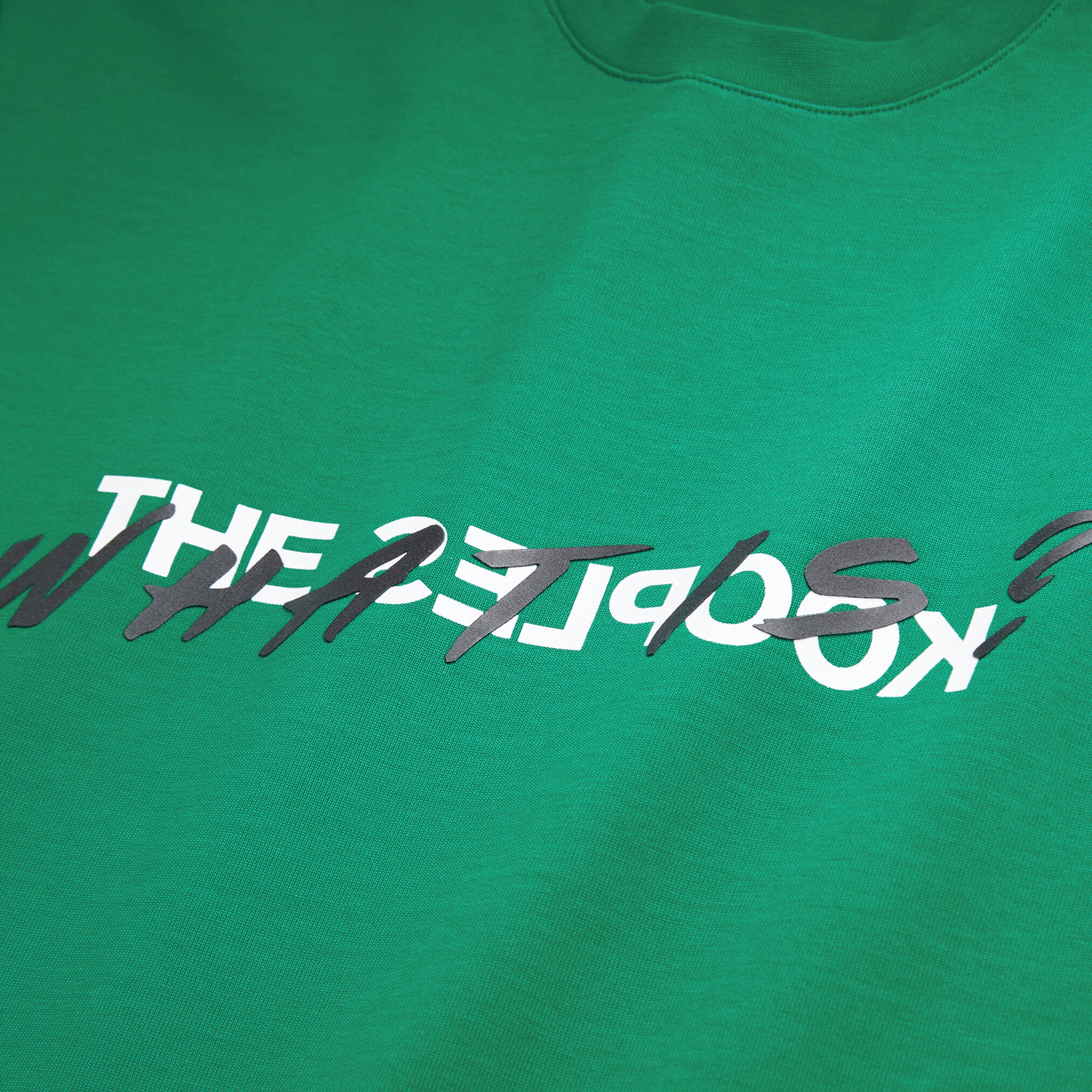 ERKEK BİSİKLET YAKA KISA KOLLU YEŞİL T-SHIRT