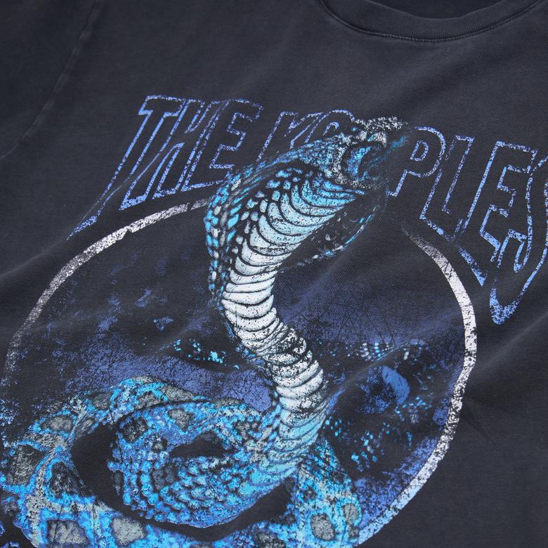 ERKEK BİSİKLET YAKA KISA KOLLU SİYAH T-SHIRT