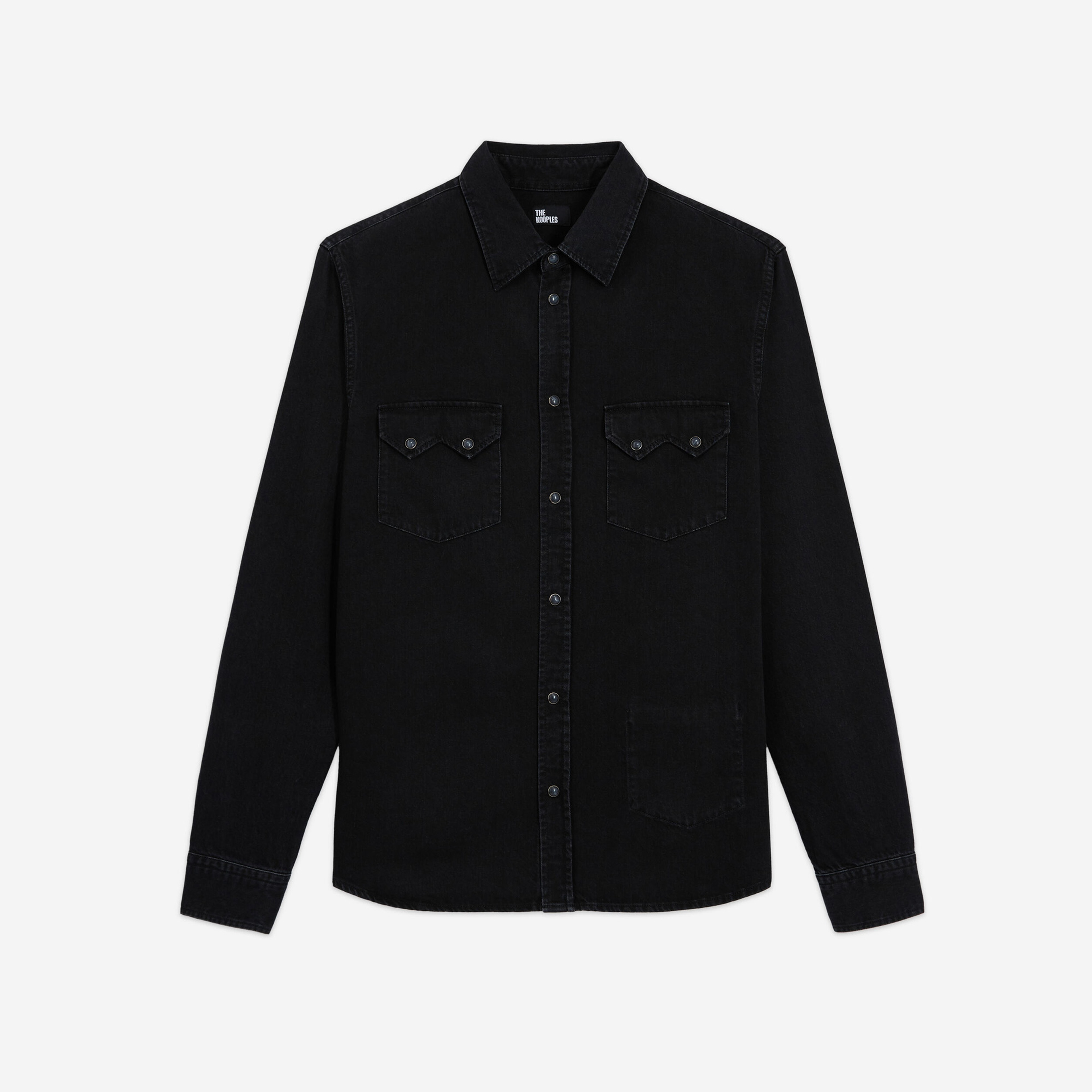 ERKEK SİYAH GÖMLEK