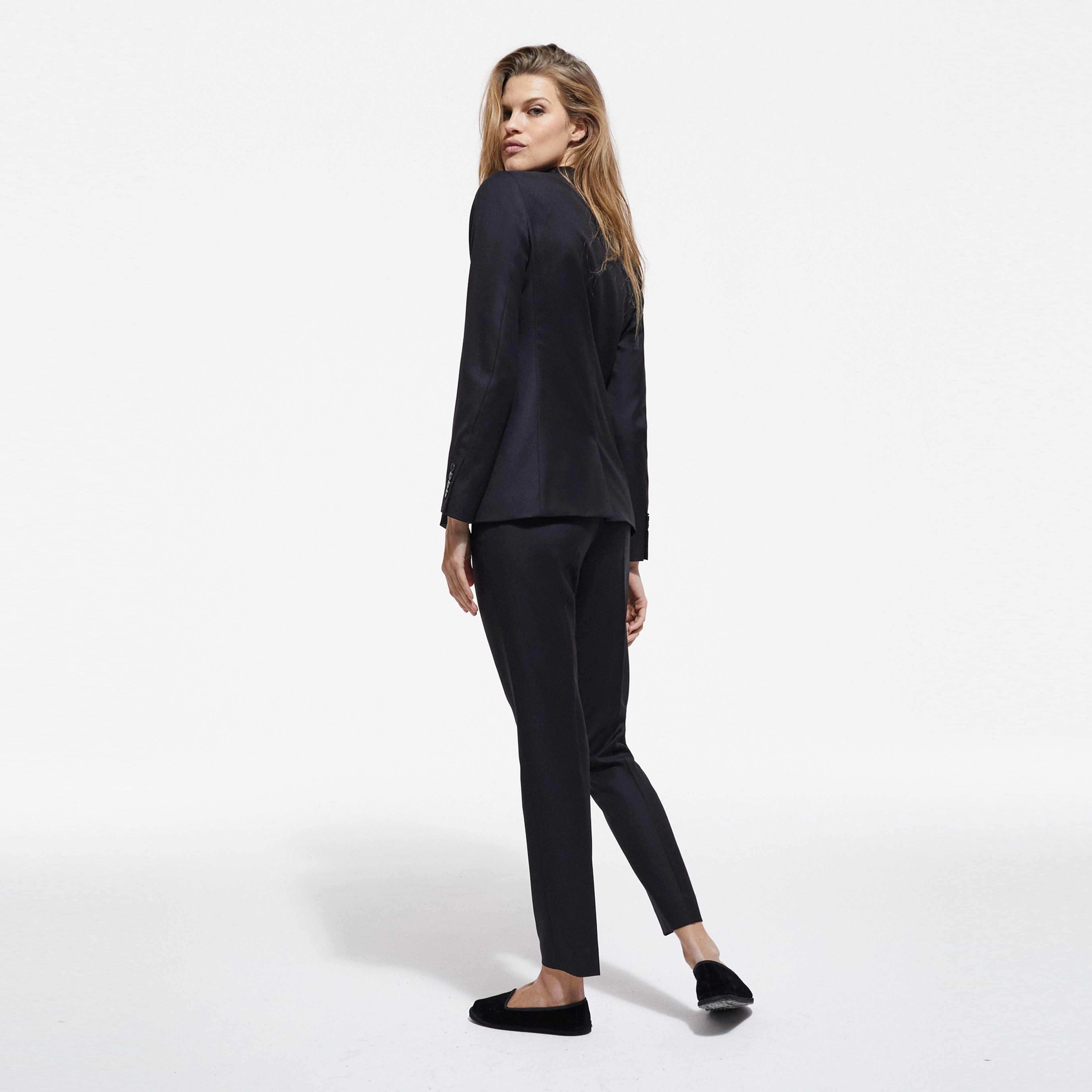 KADIN SİYAH BLAZER CEKET