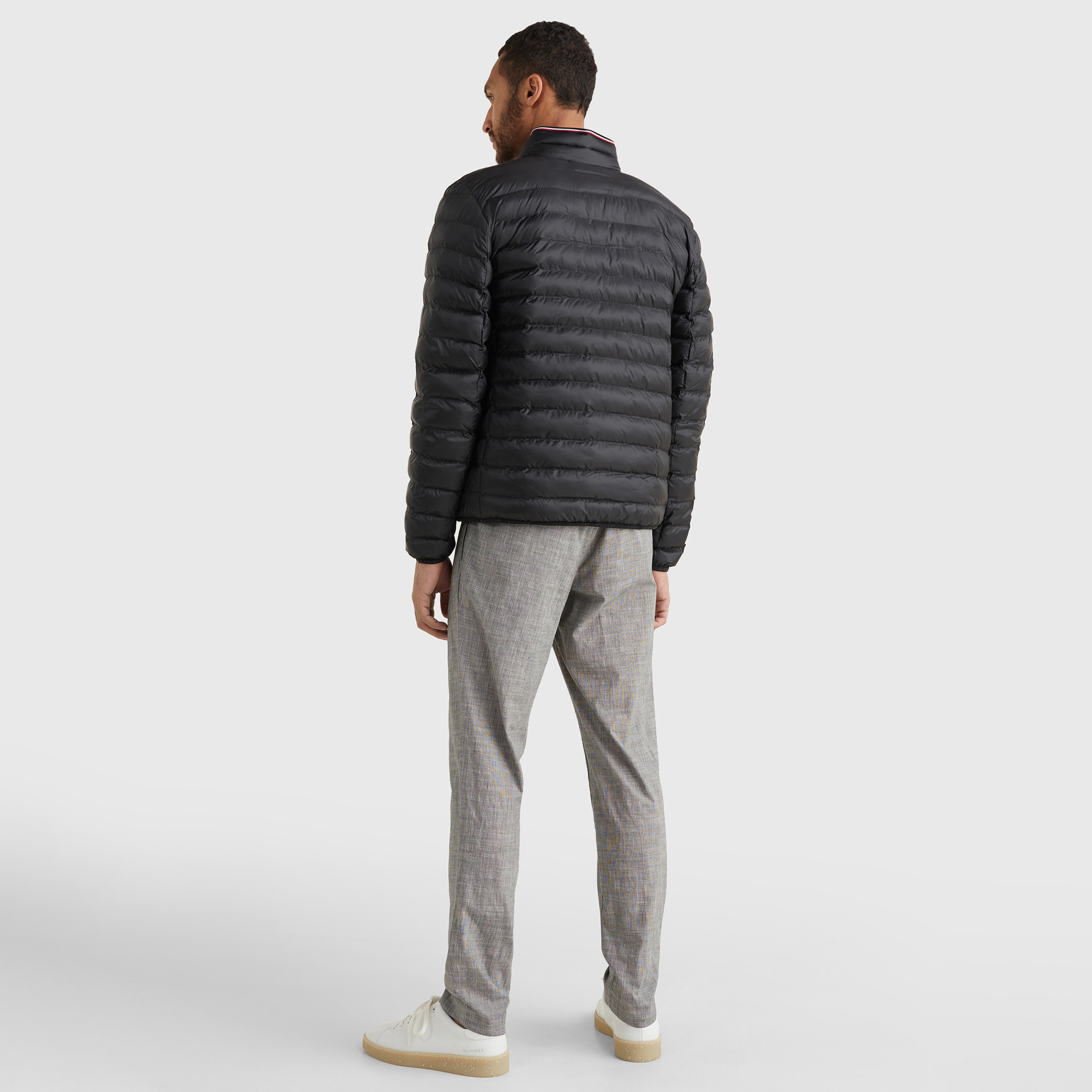 Tommy Hilfiger Erkek Siyah Mont