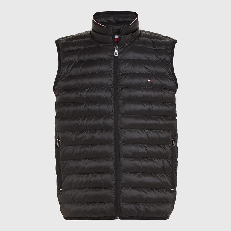 Tommy Hilfiger Erkek Siyah Mont