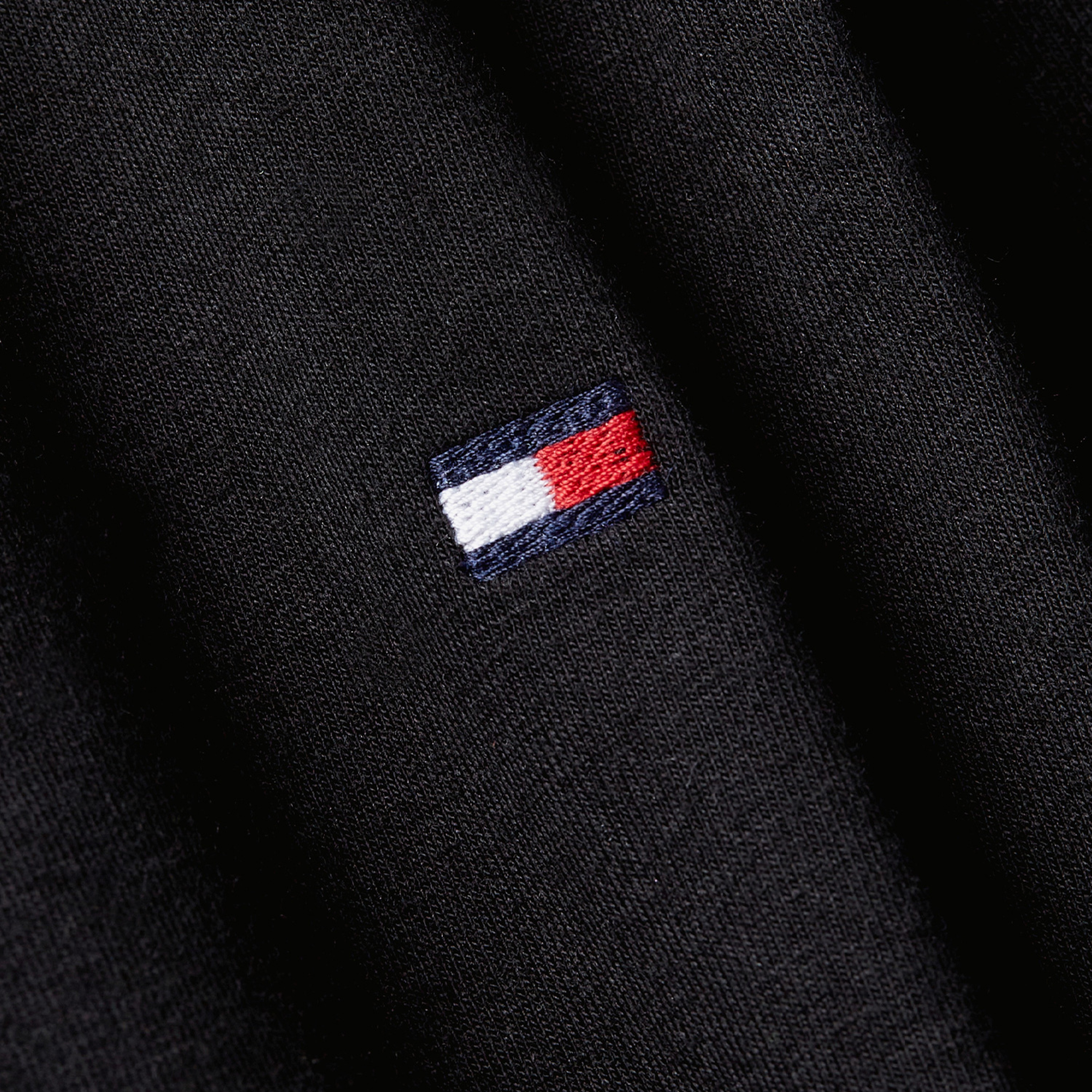 Tommy Hilfiger Erkek Siyah T-Shirt