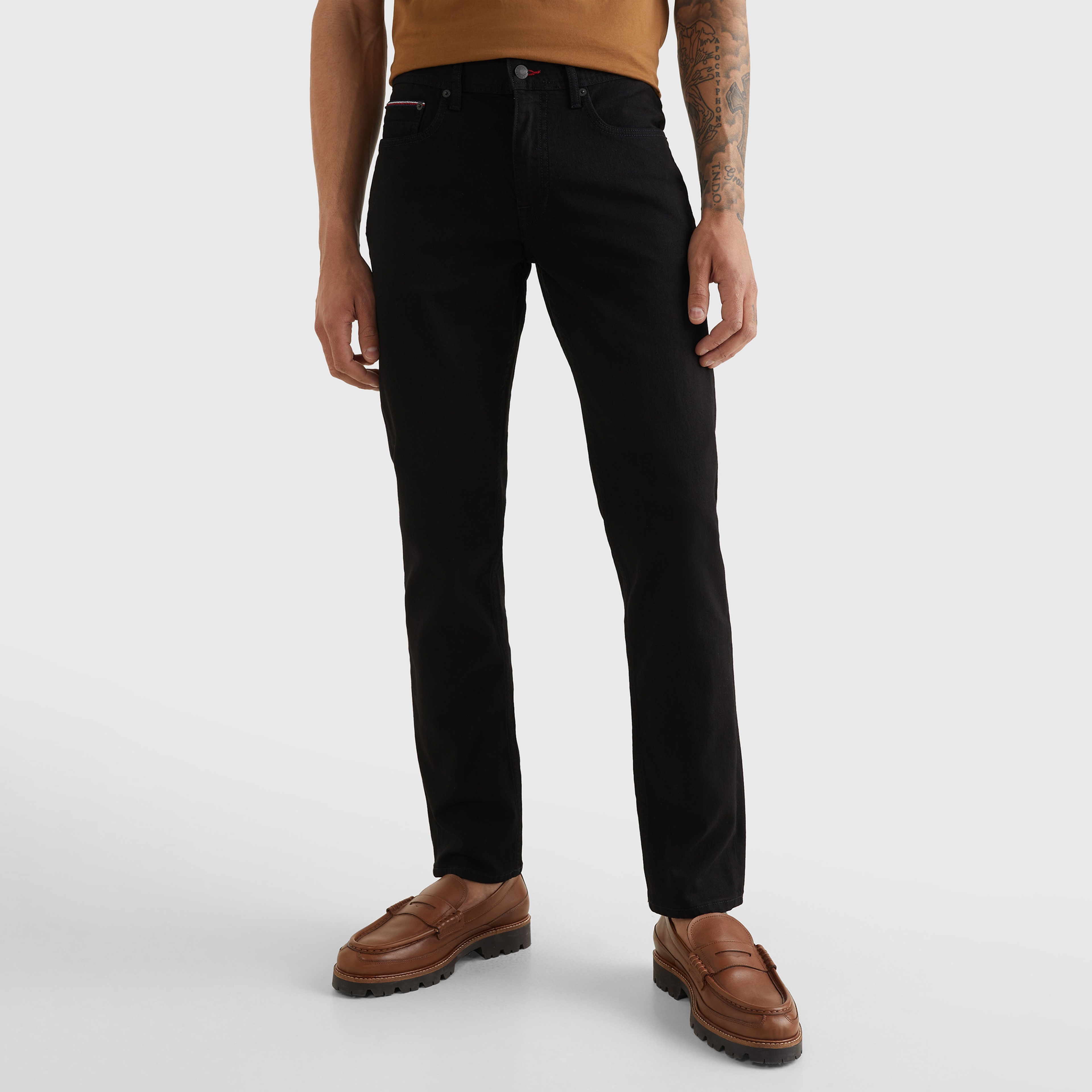 Tommy Hilfiger Erkek Siyah Jean