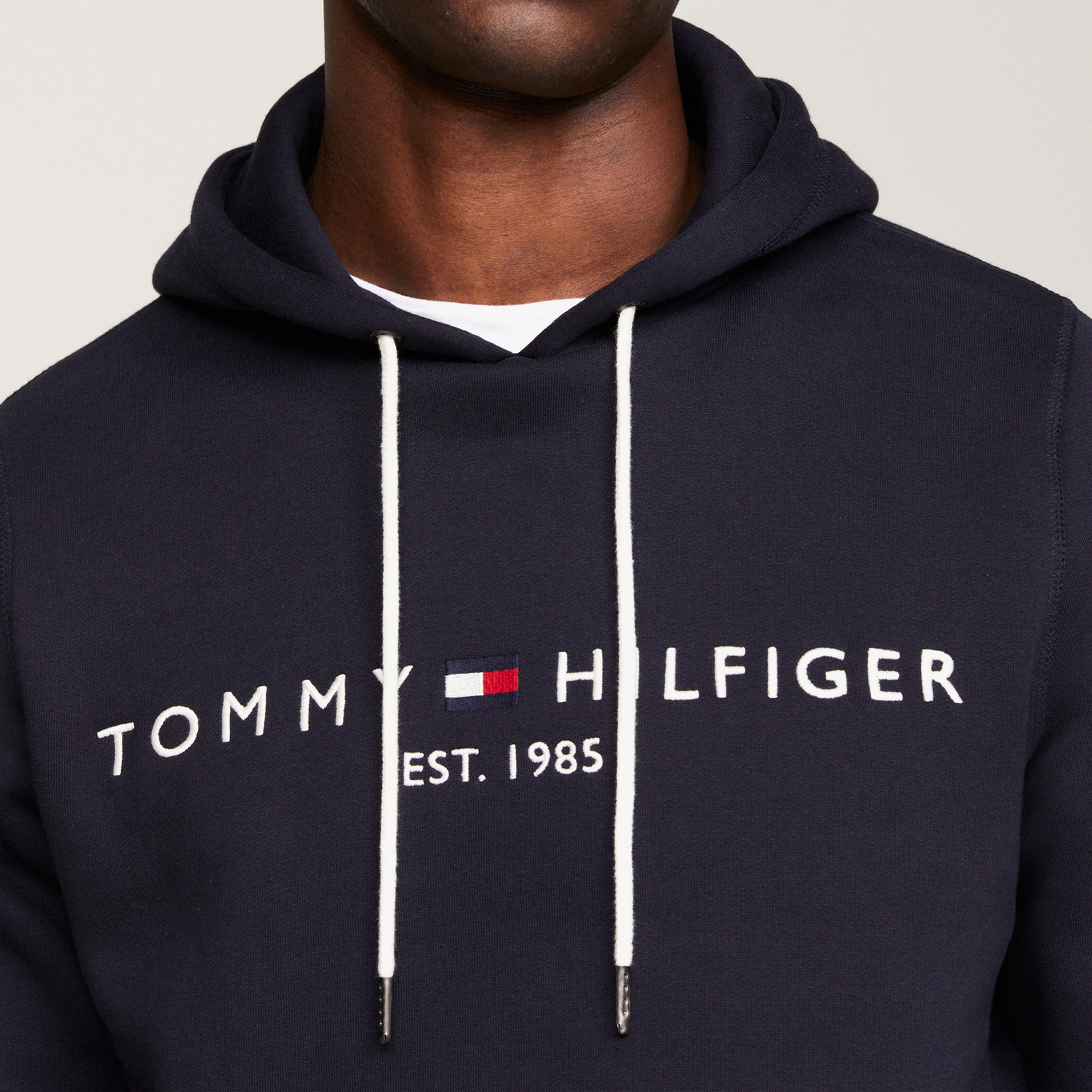 Tommy Hilfiger Erkek Mavi Sweatshirt