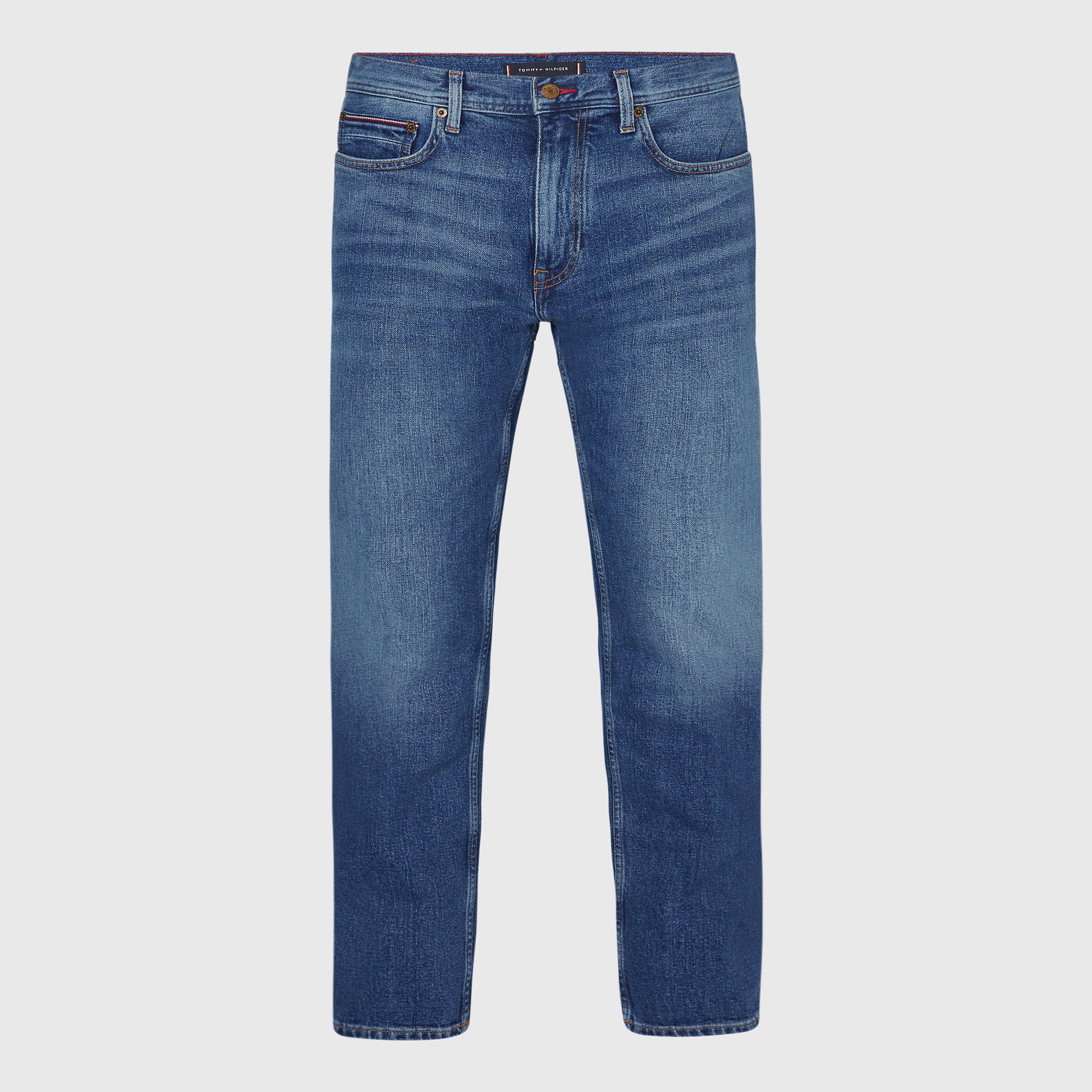 Tommy Hilfiger Erkek Mavi Denim