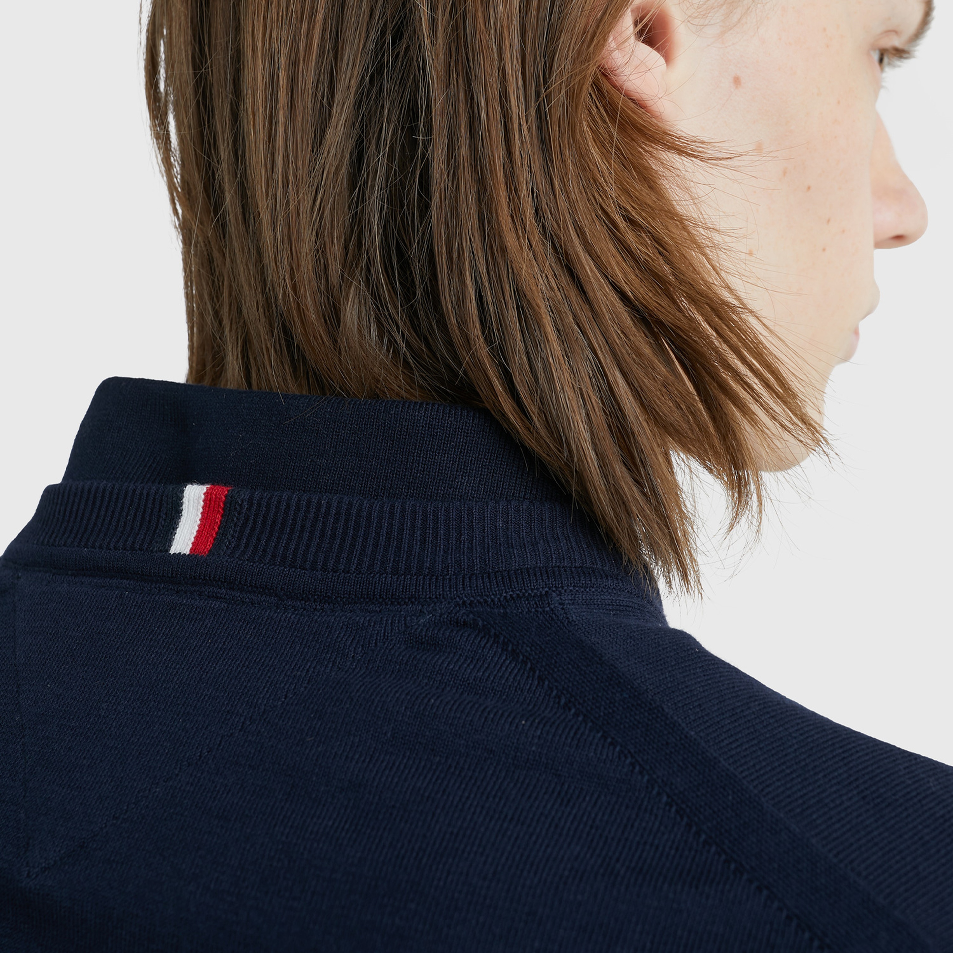 Tommy Hilfiger Erkek Mavi Triko