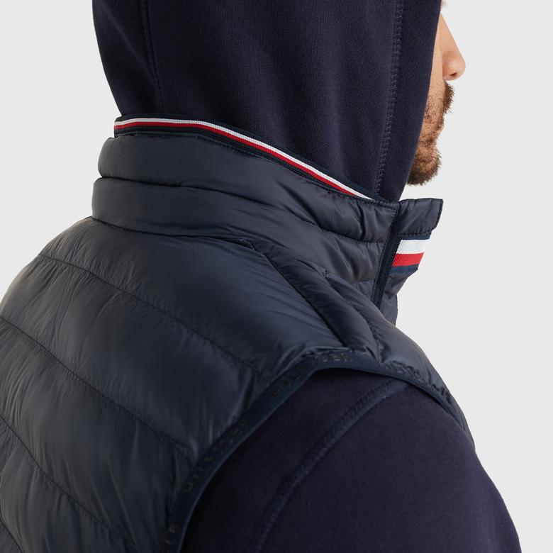 Tommy Hilfiger Erkek Mavi Mont