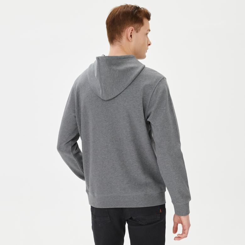 Boss Erkek Gri Sweatshirt