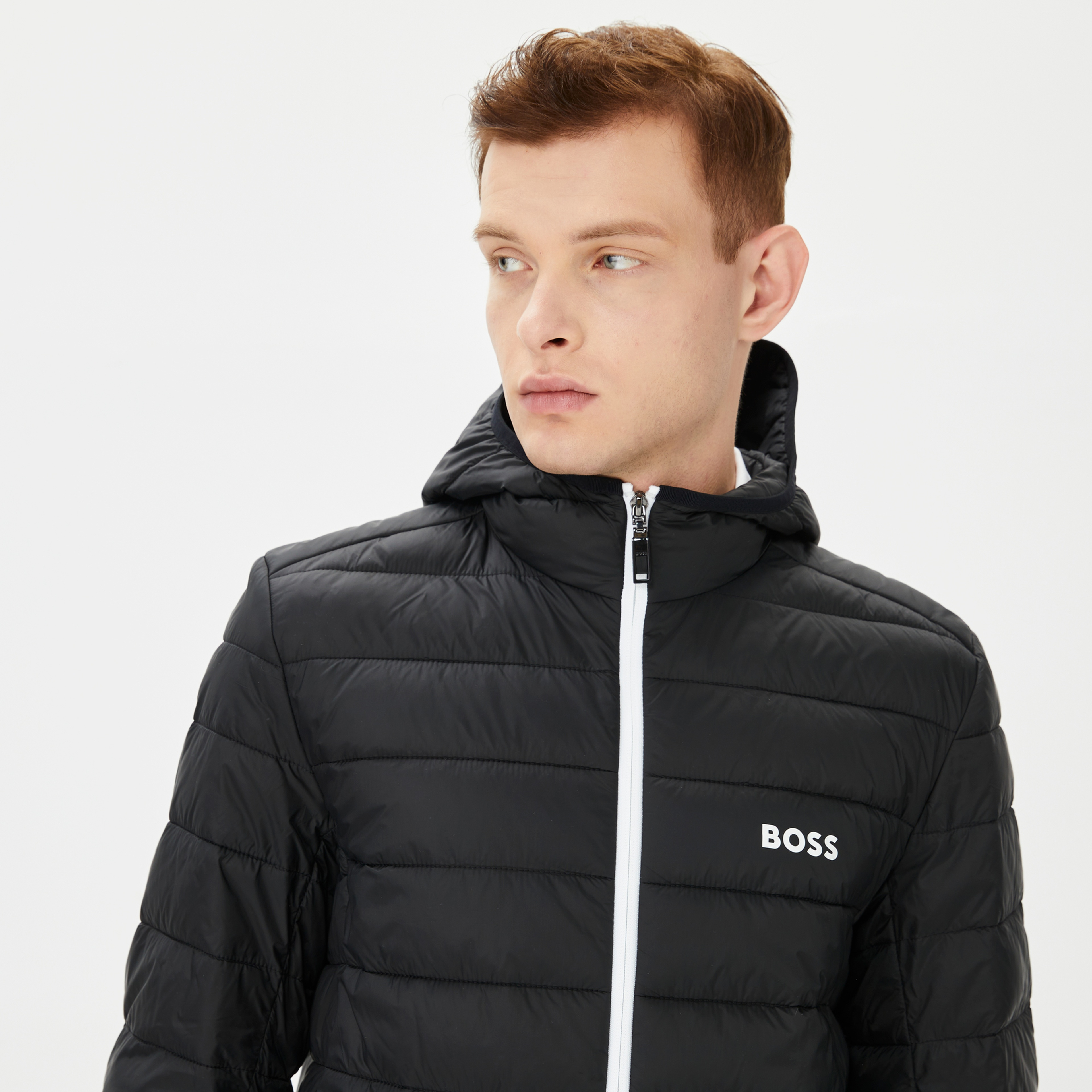 Boss Erkek Siyah Mont