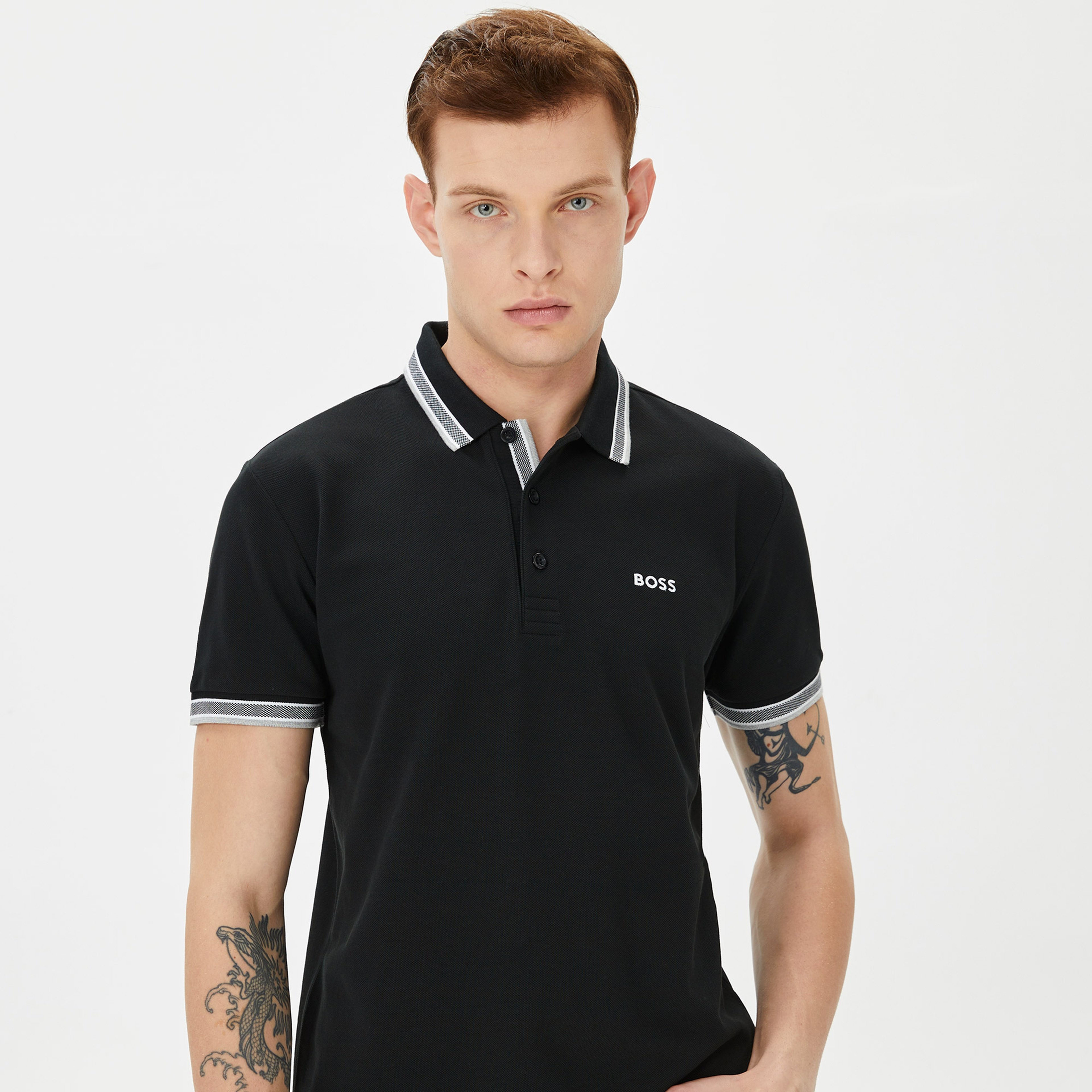 Boss Erkek Siyah Polo