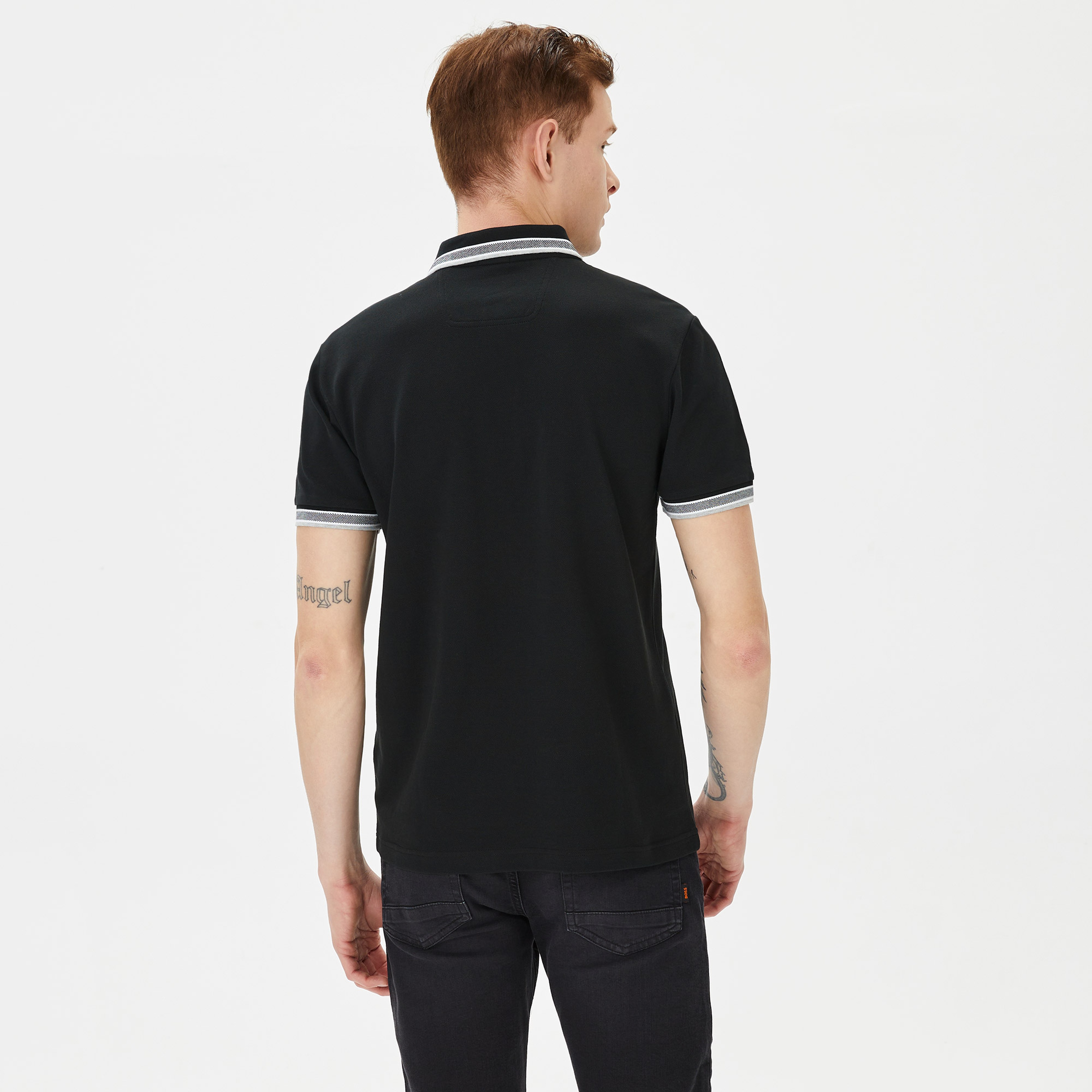 Boss Erkek Siyah Polo