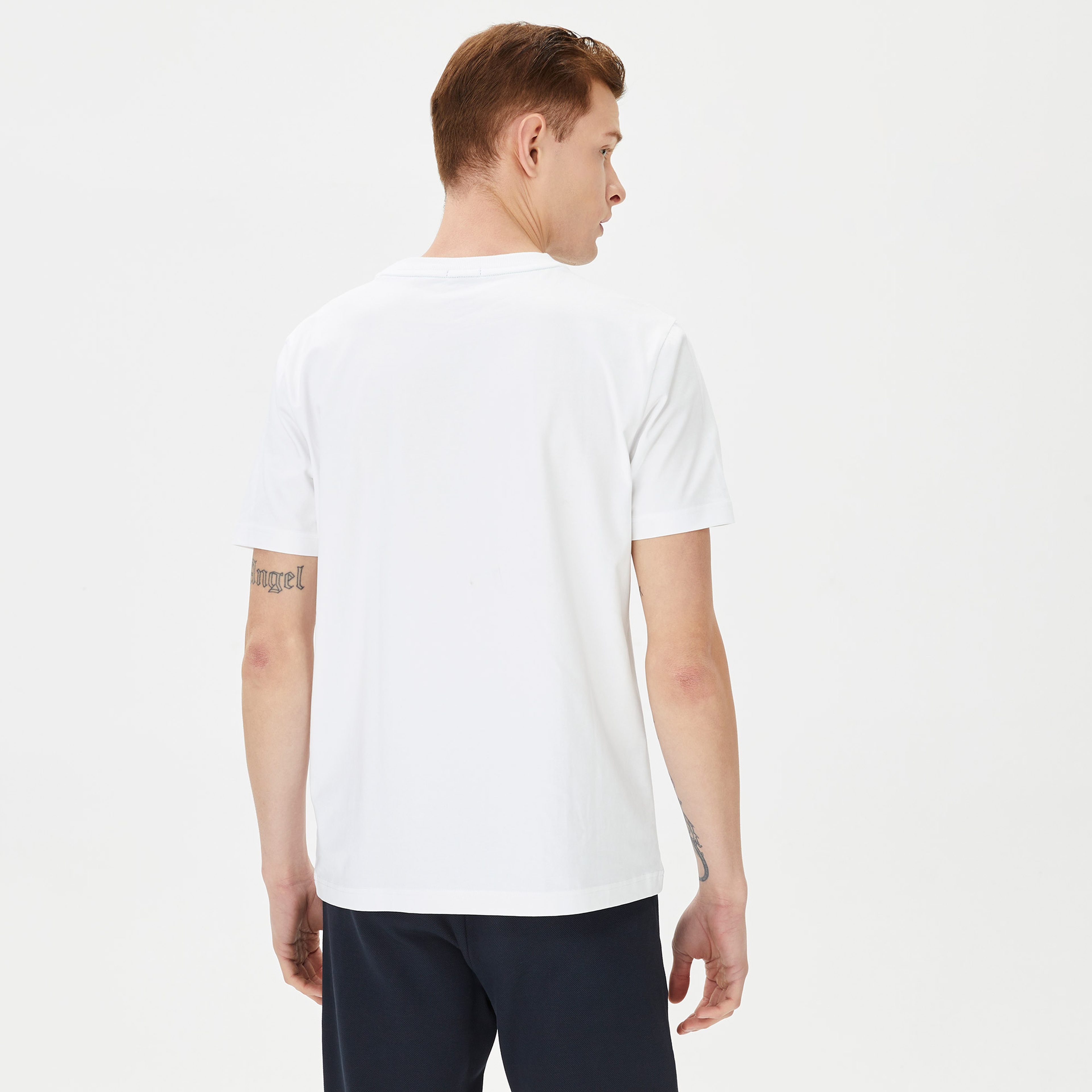 Boss Erkek Beyaz T-Shirt