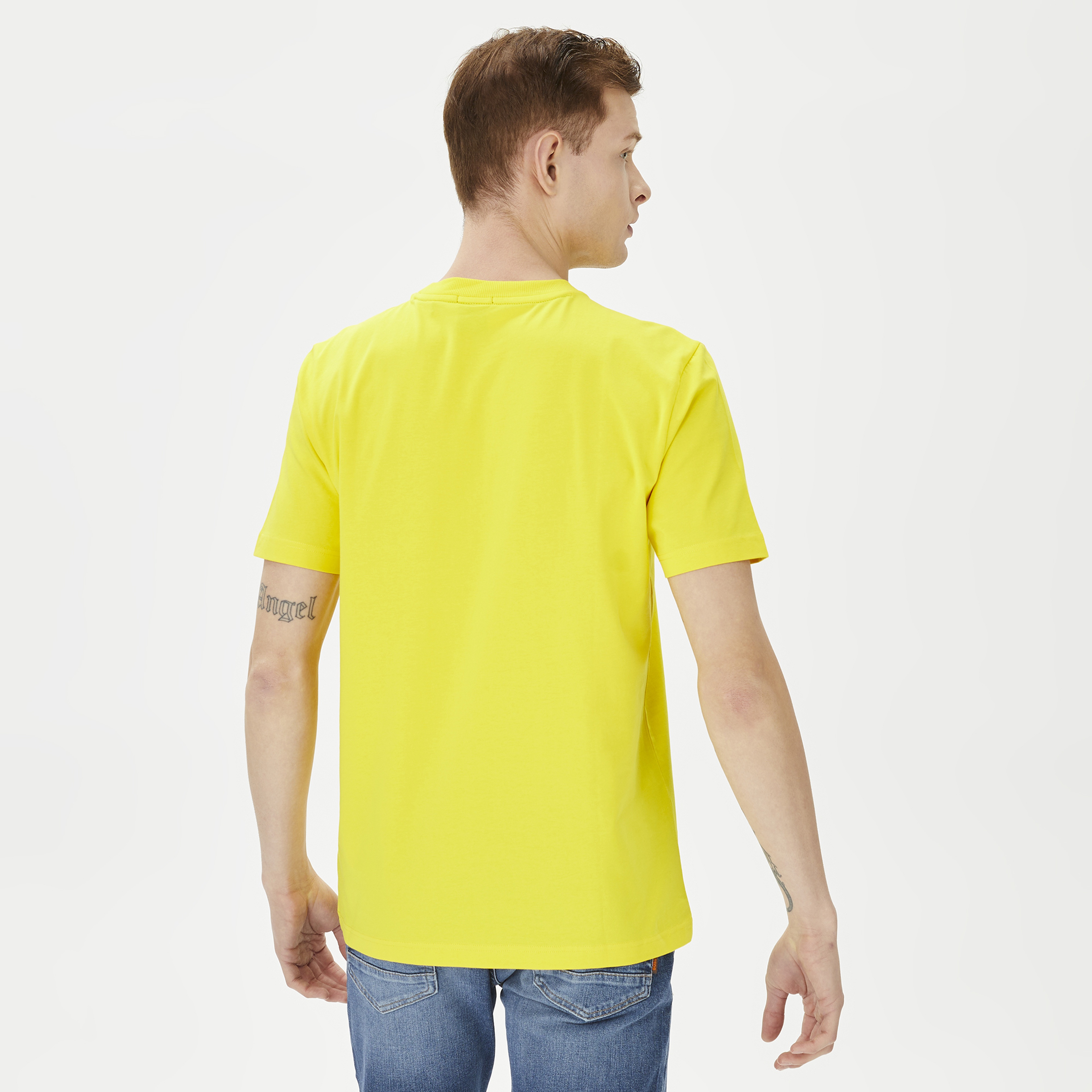 Boss Erkek Sarı T-Shirt
